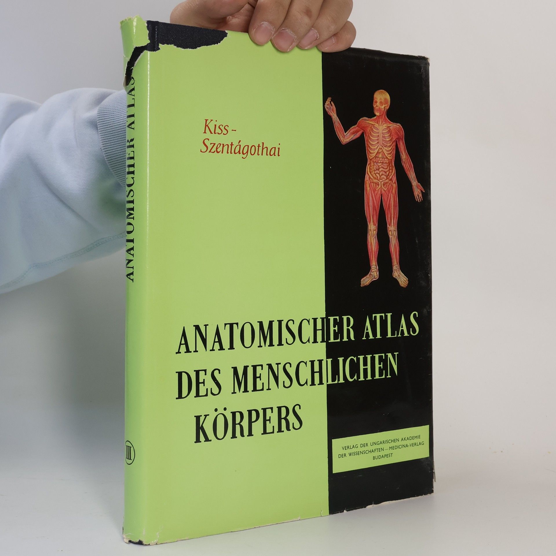 Ferenc Kiss Anatomischer Atlas des menschlichen Körpers. Band III.