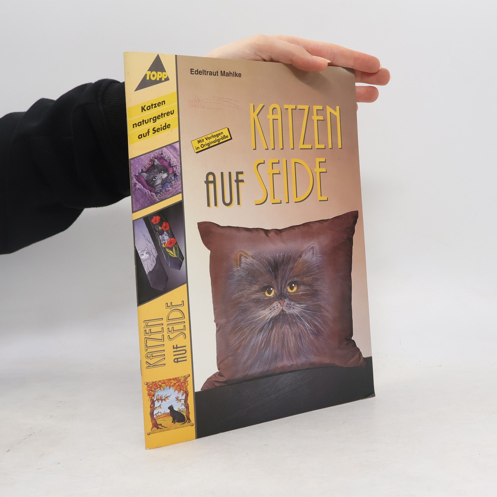 Katzen auf Seide - Mit Vorlagen in Originalgröße