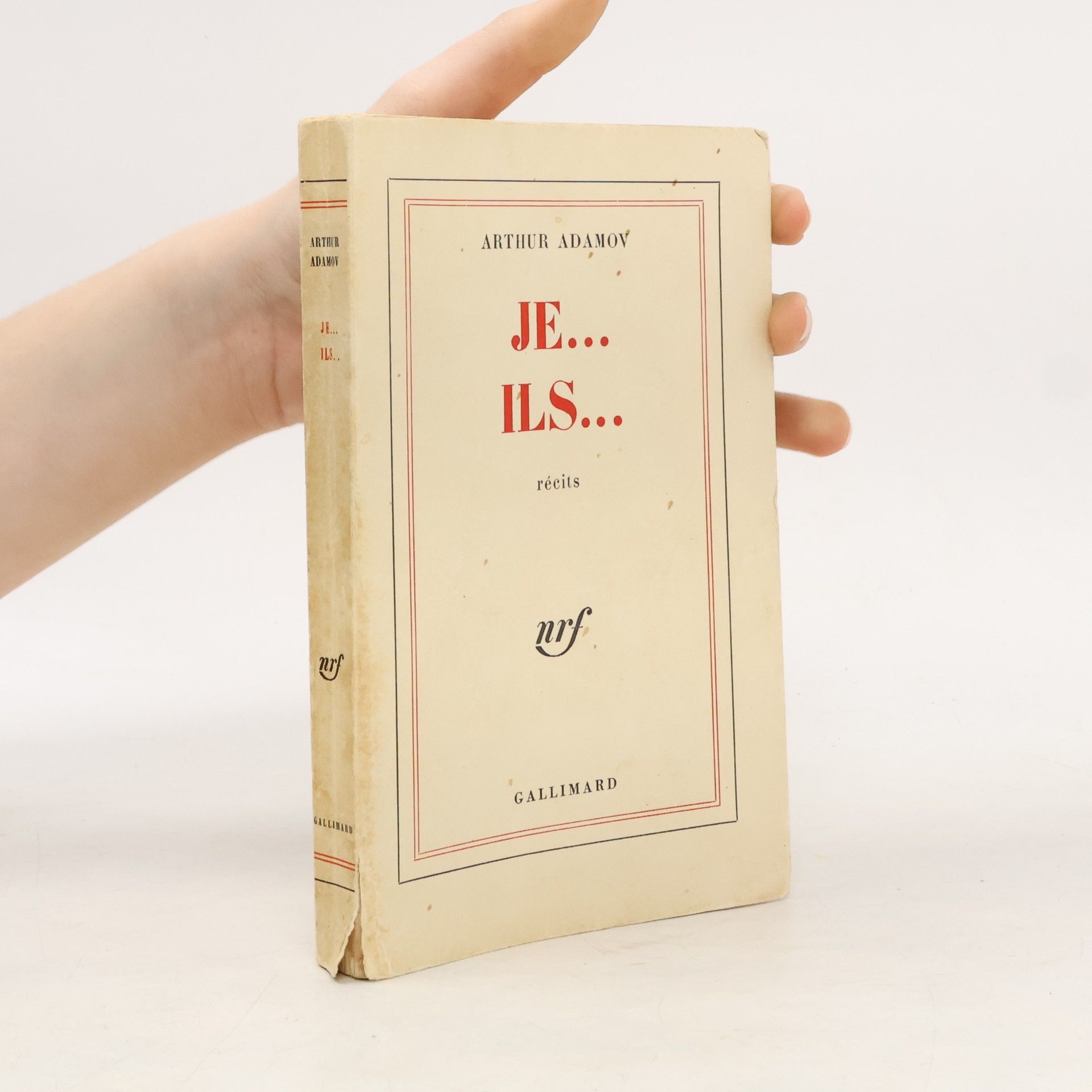 Arthur Adamov Je... Ils...
