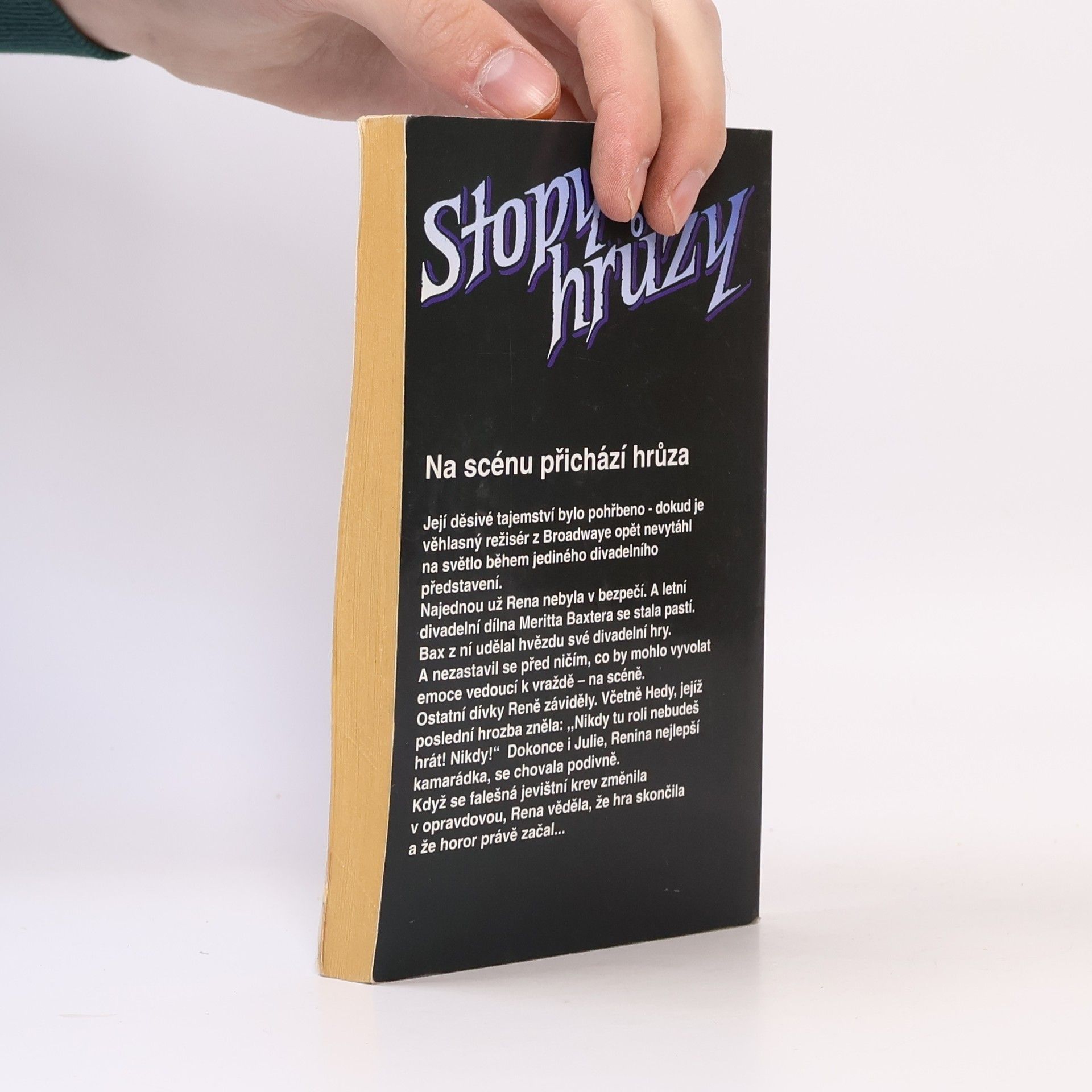 R. L. Stine Stopy hrůzy 50: Za oponou