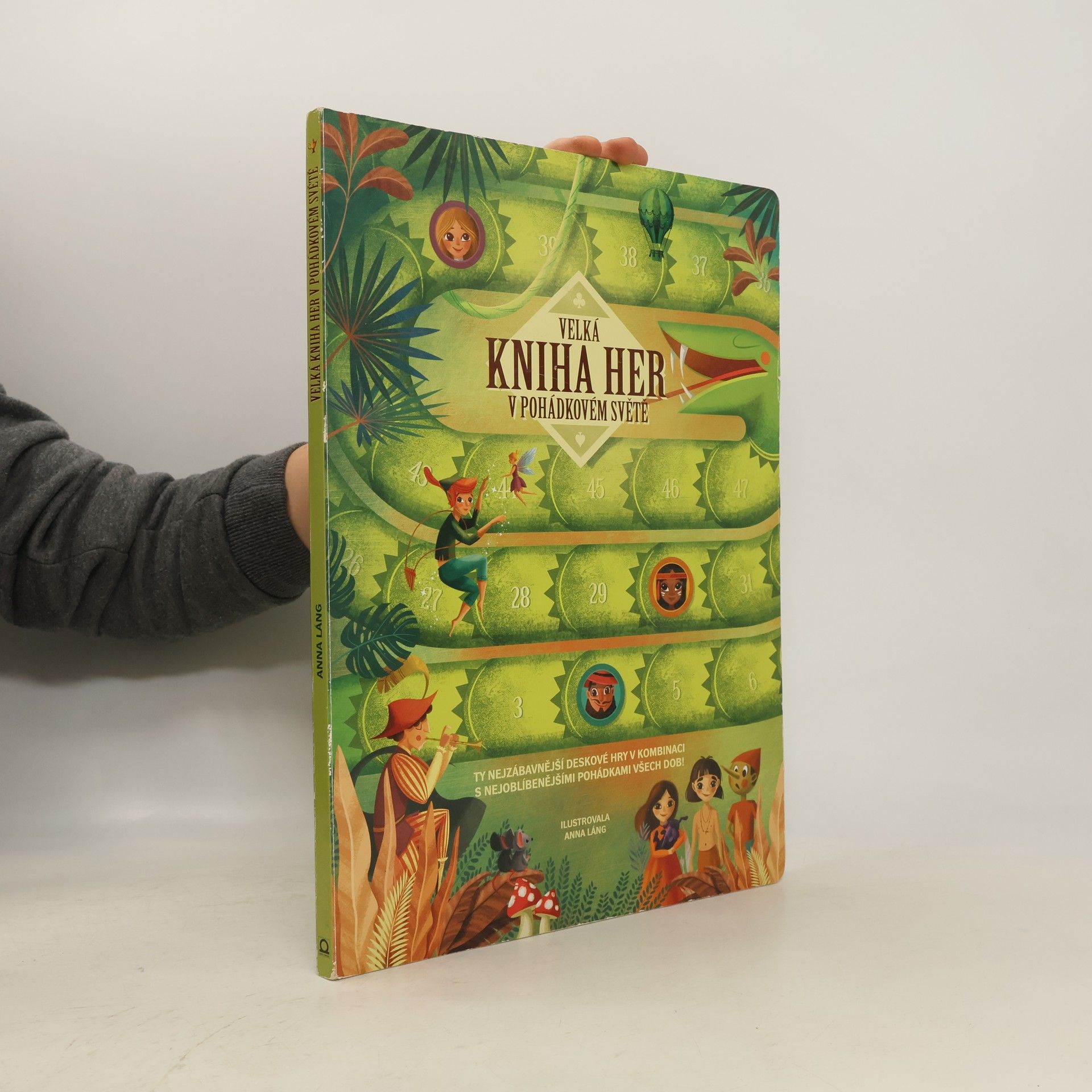 Anna Láng Velká kniha her v pohádkovém světě