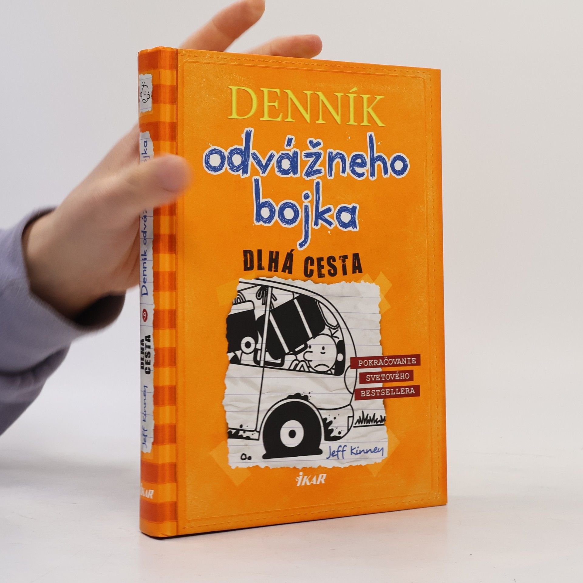 Jeff Kinney Denník odvážneho bojka 9. Dlhá cesta