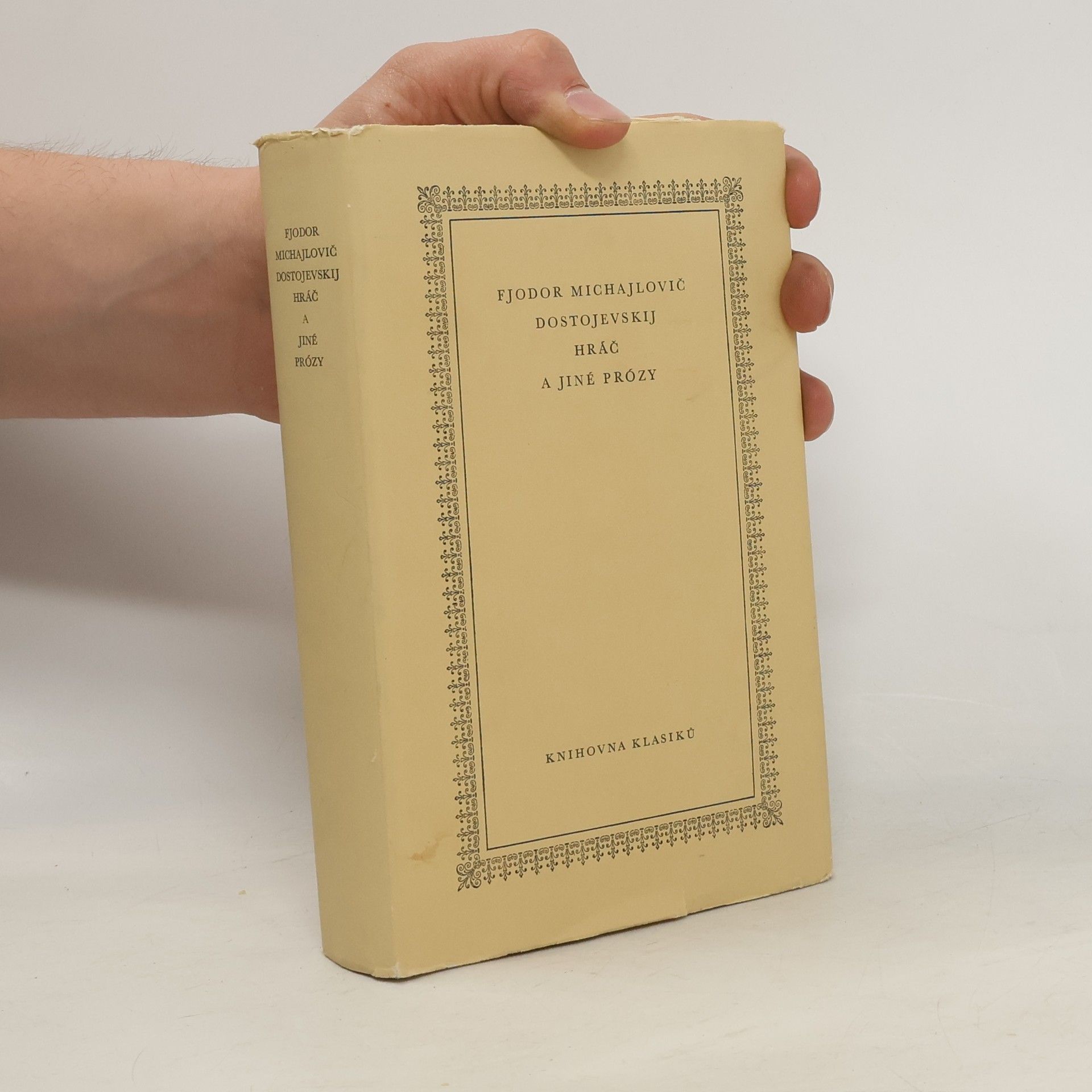 Fyodor Dostoyevsky Hráč a jiné prózy