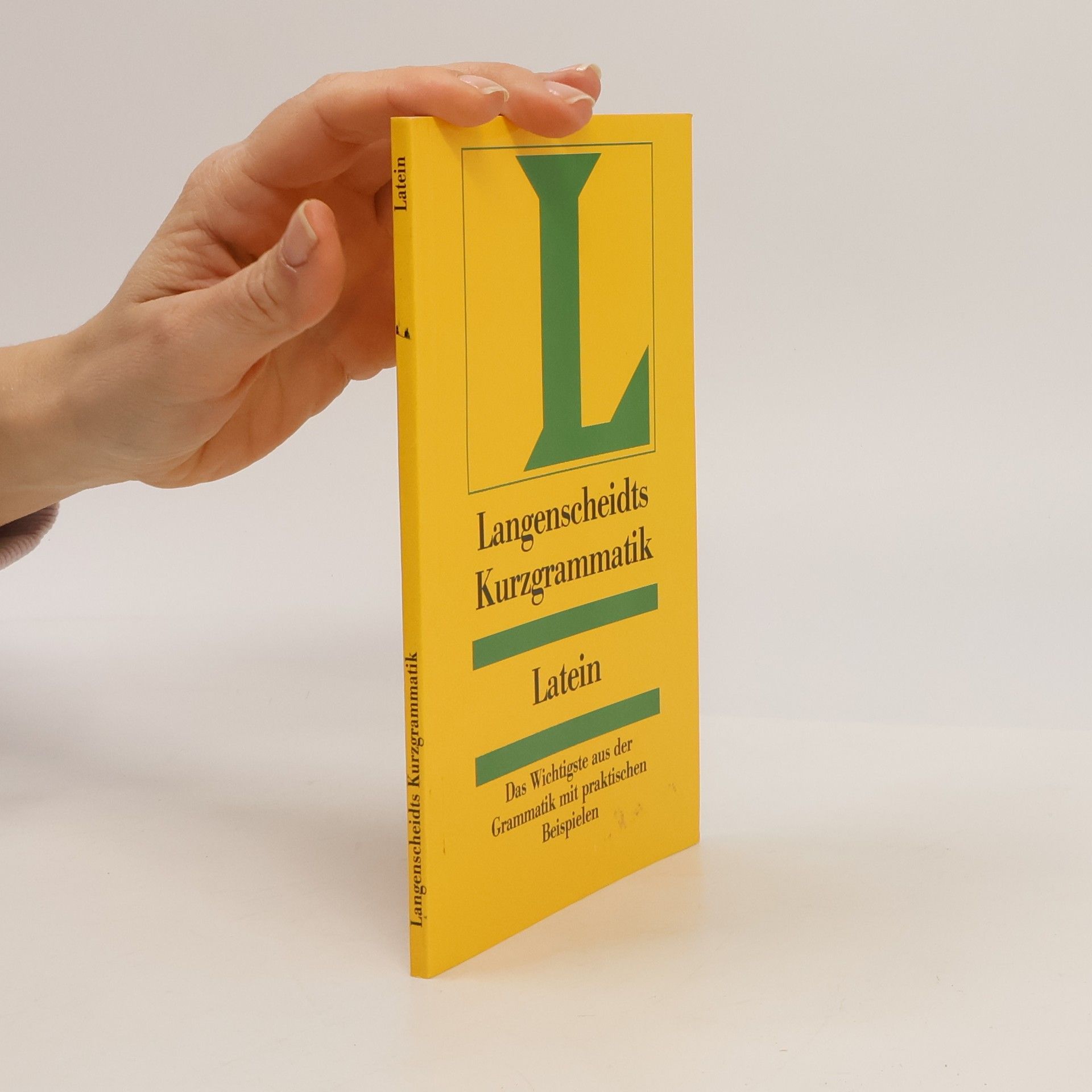 Langenscheidts Kurzgrammatik Latein