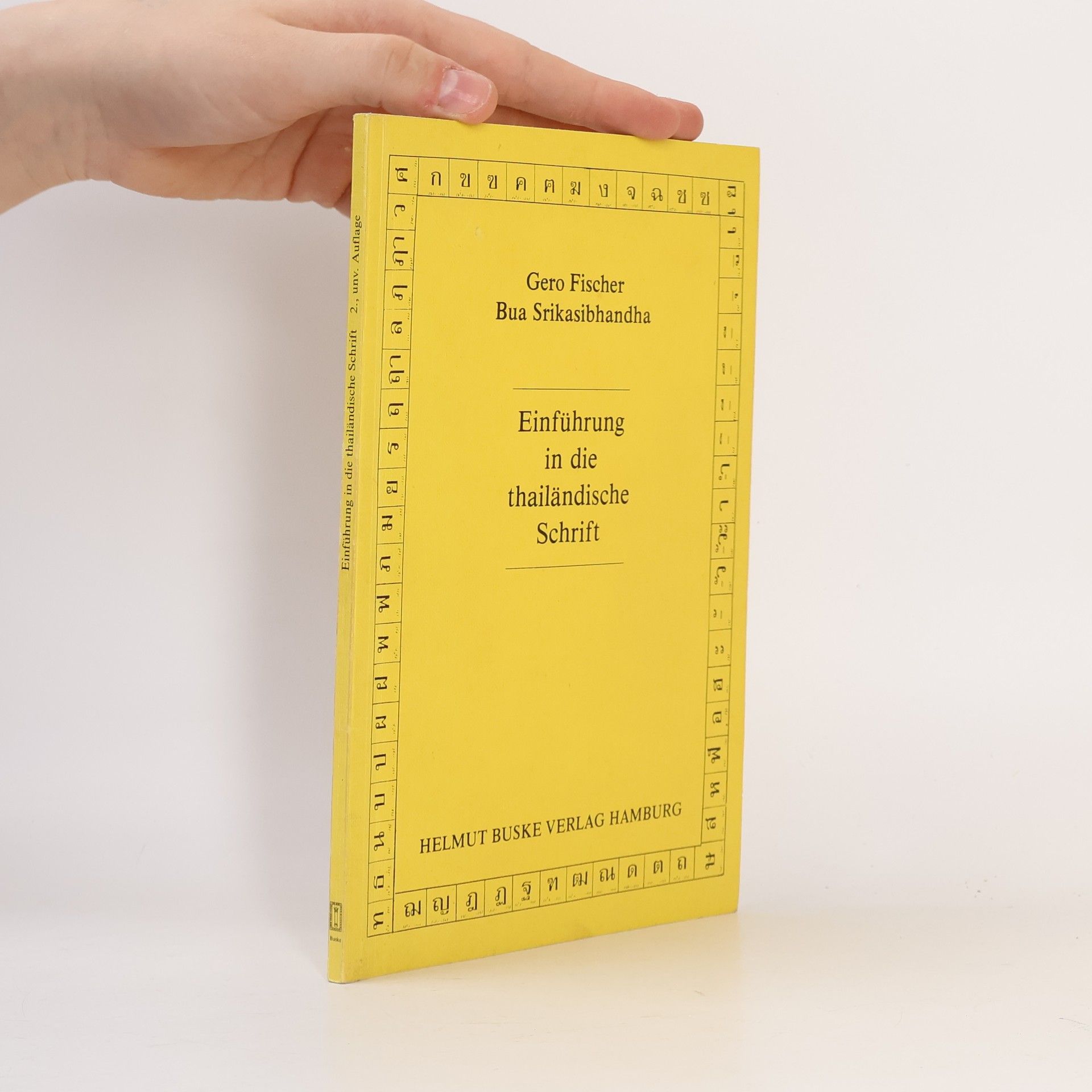 Gero Fischer Einführung in die thailändische Schrift
