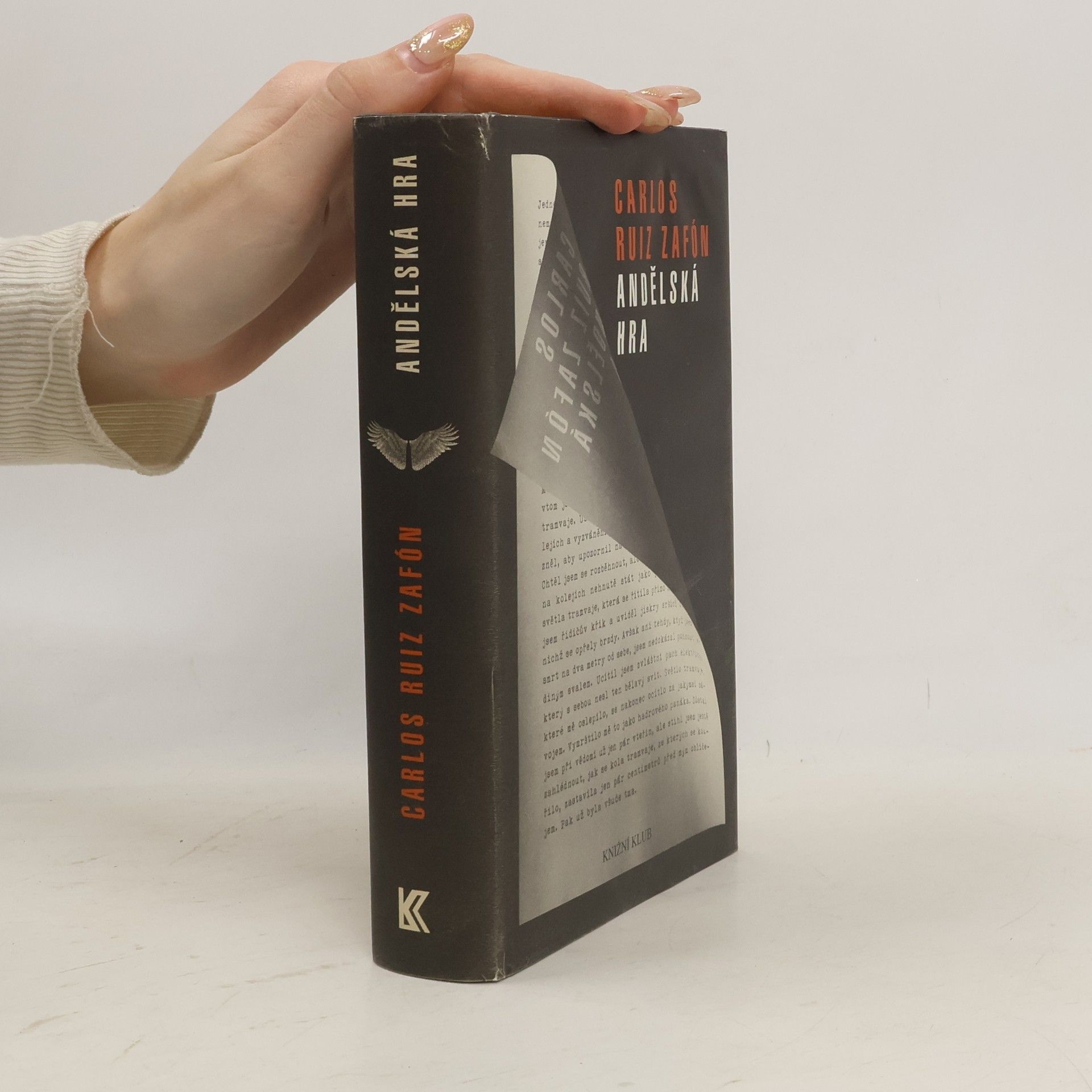 Carlos Ruiz Zafón Andělská hra