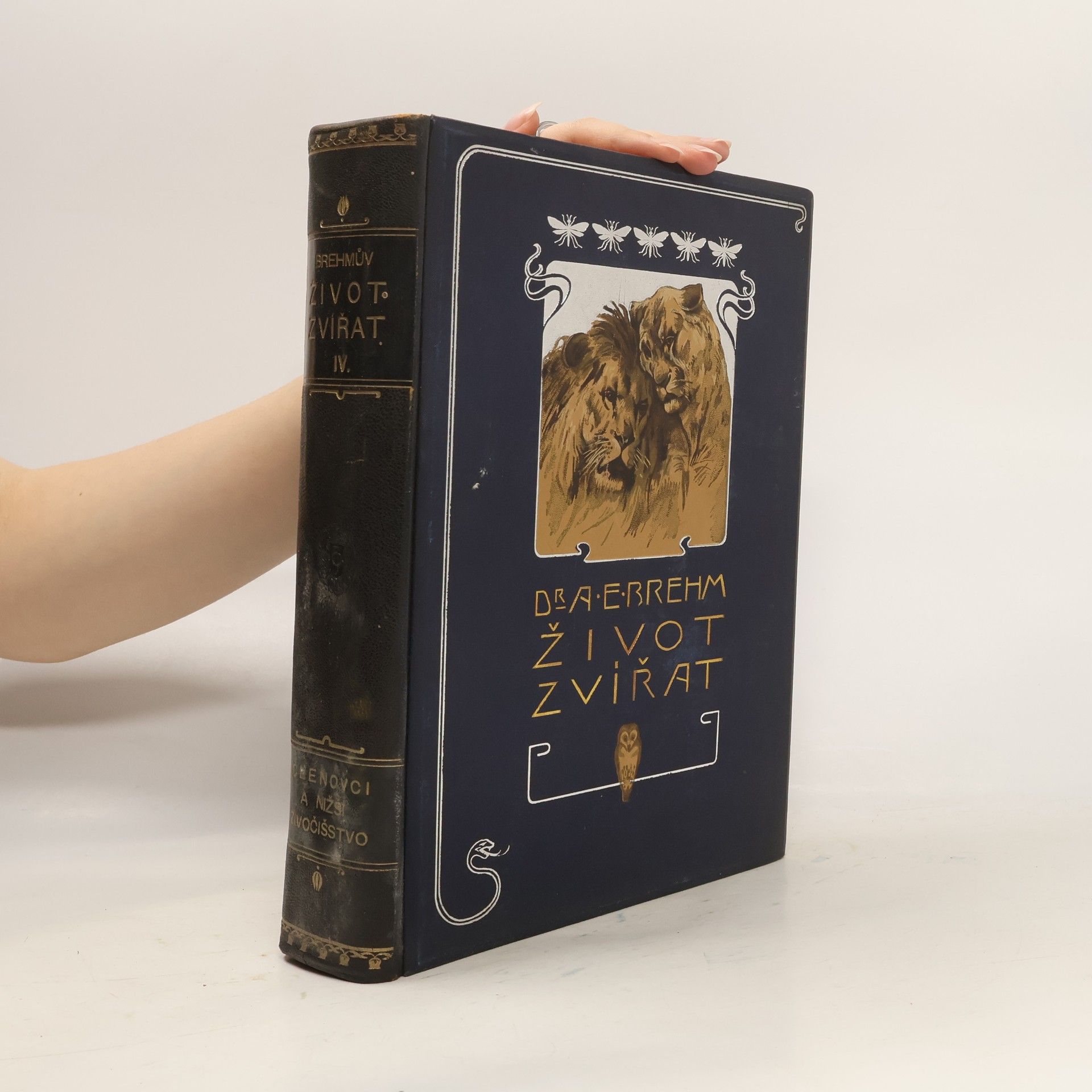 Alfred Edmund Brehm Brehmův život zvířat Díl IV. Členovci a nižší živočišstvo