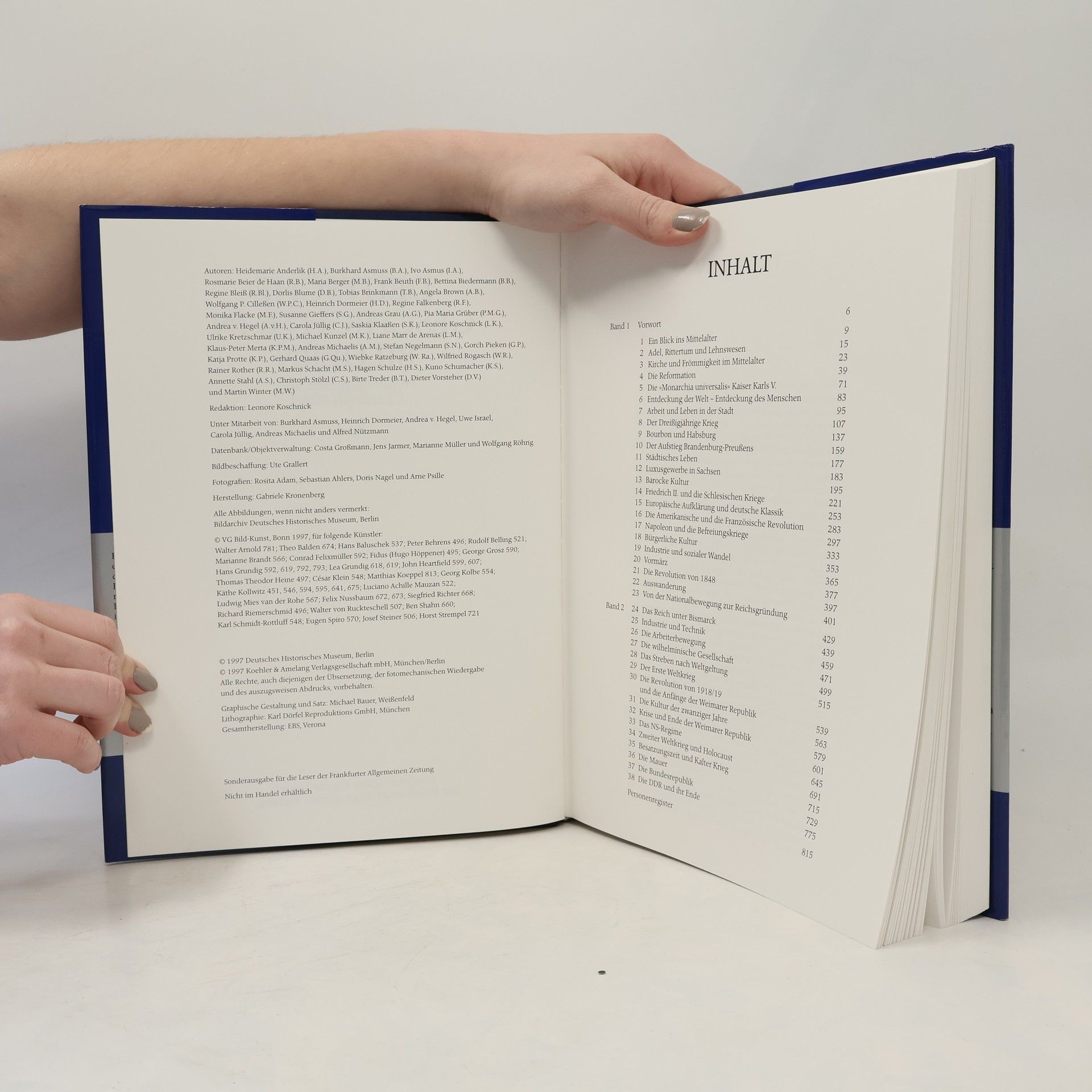 Christoph Stölzl Deutsche Geschichte in Bildern 1-2