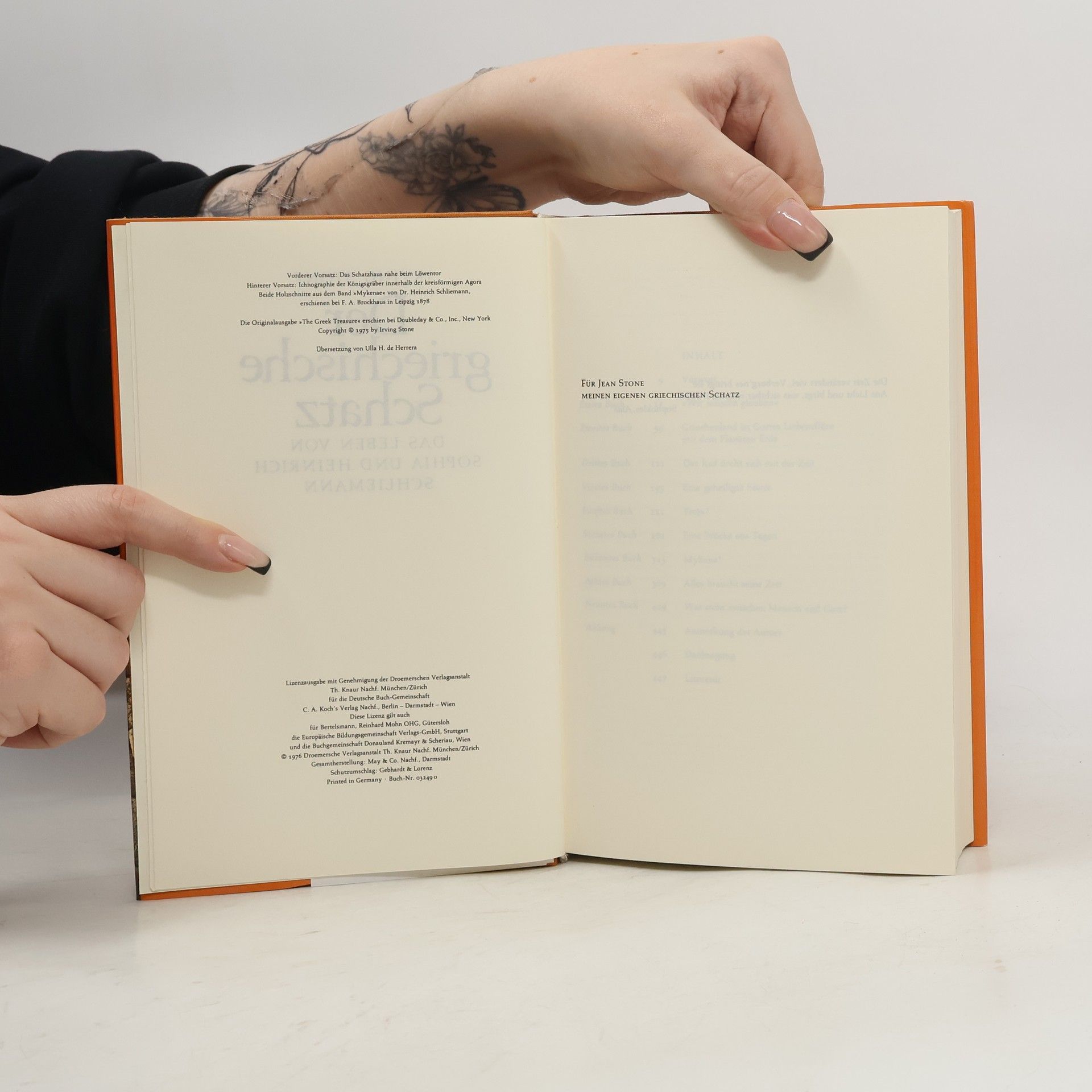 Irving Stone Der griechische Schatz