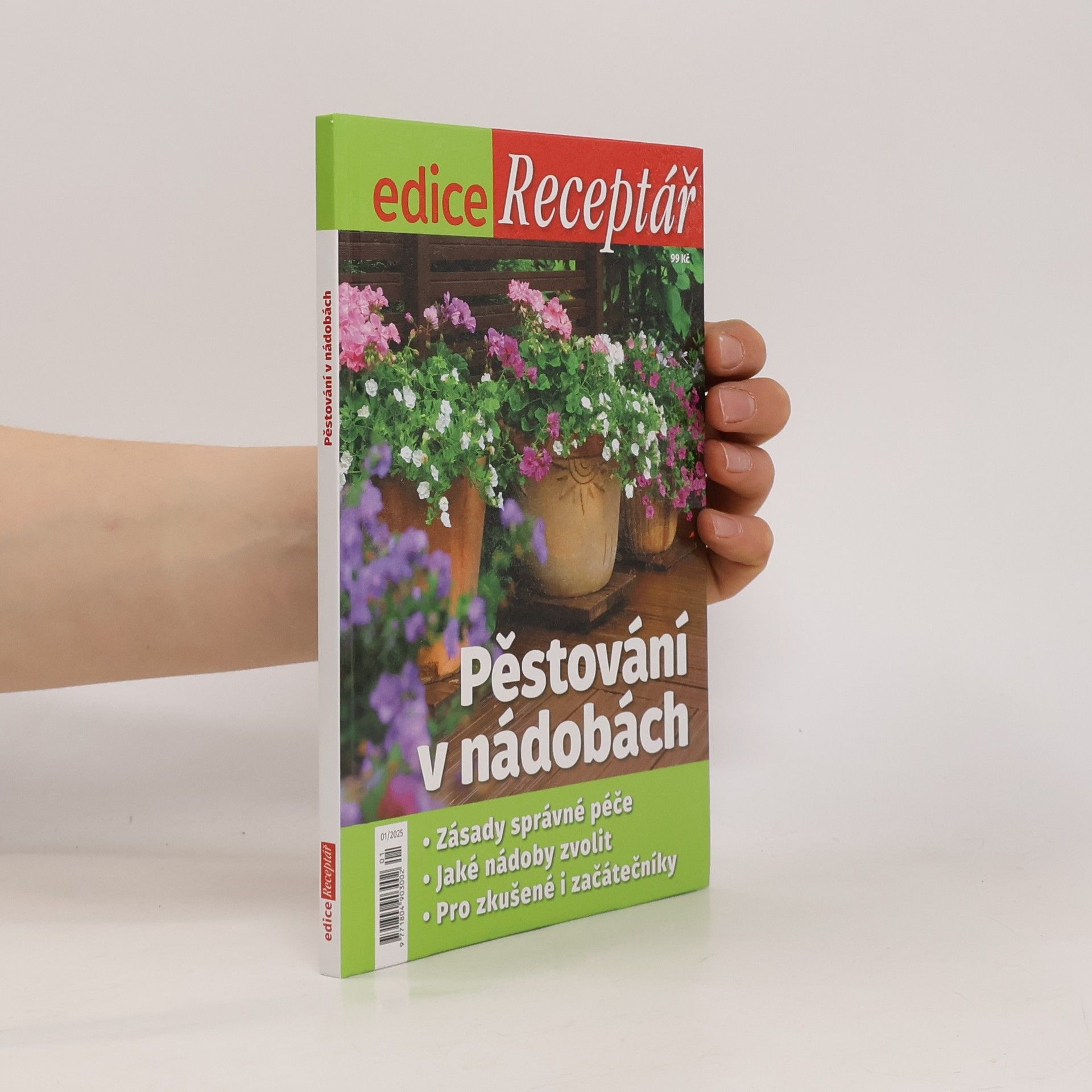 Autorenkollektiv Edice Receptář 1/2025 Pěstování v nádobách