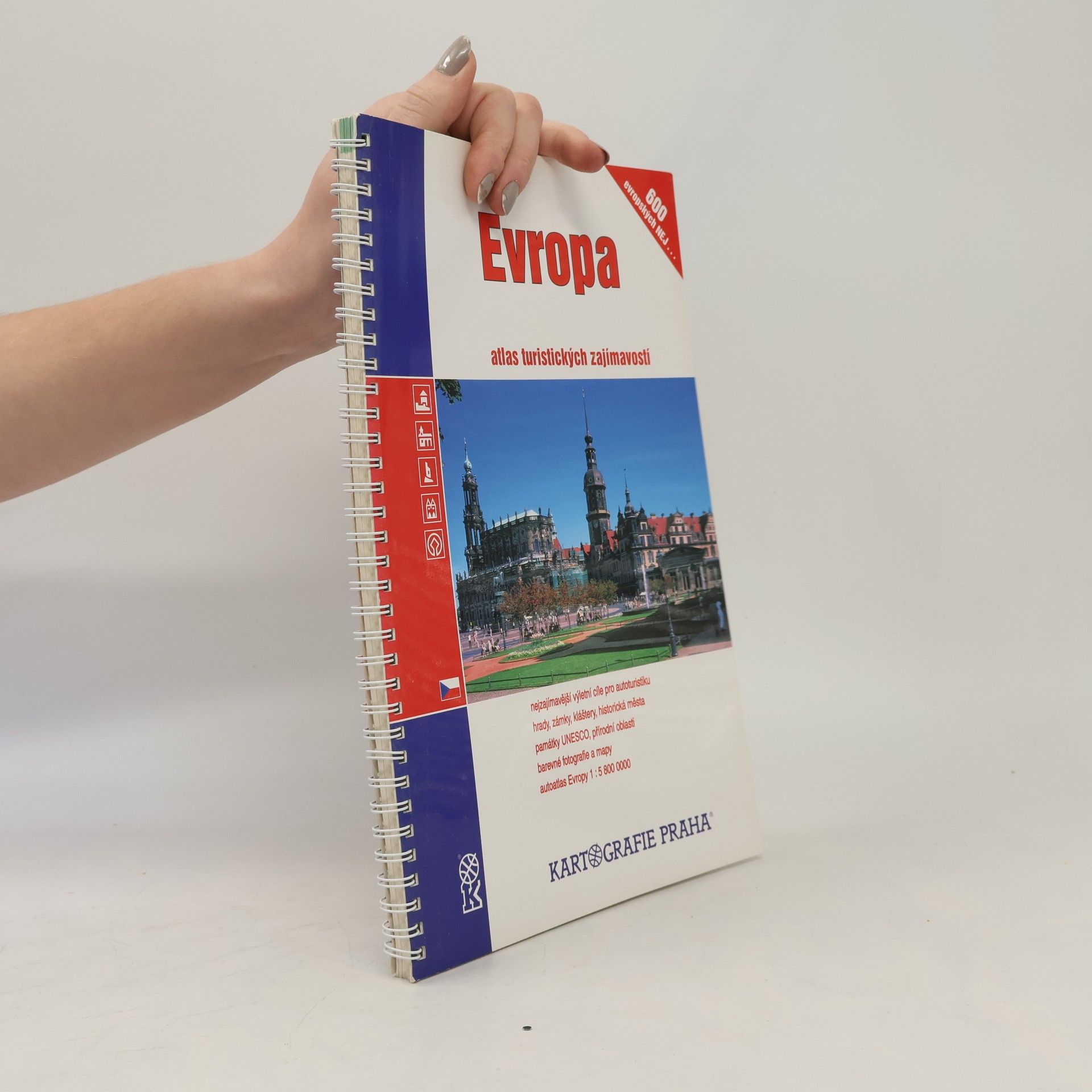 Autores varios Evropa: Atlas turistických zajímavostí