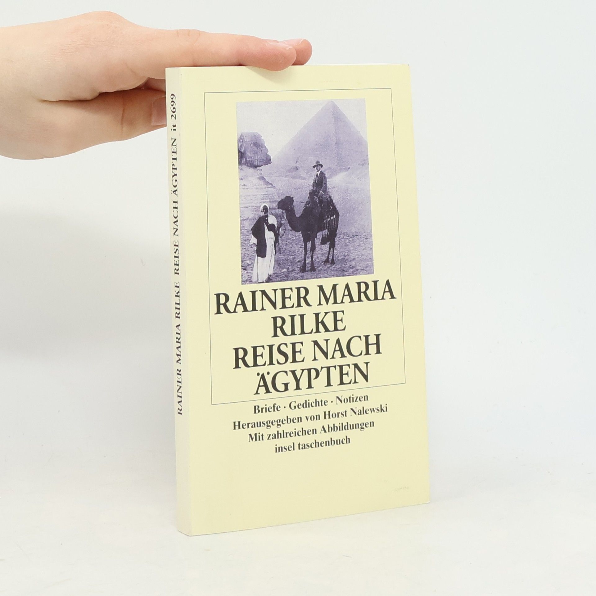Rainer Maria Rilke Insel Taschenbuch: Reise nach Ägypten. Briefe, Gedichte, Notizen