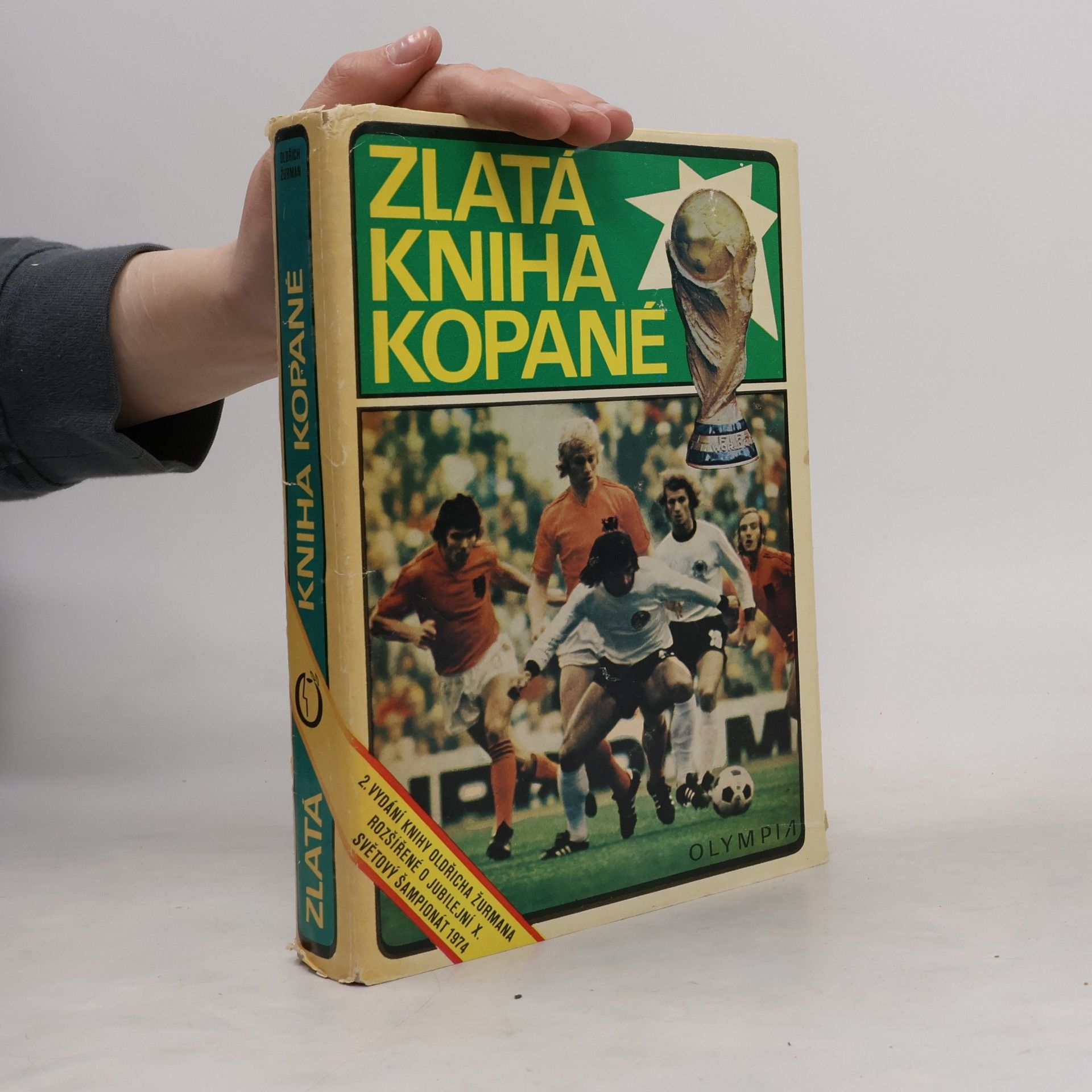Oldřich Žurman Zlatá kniha kopané