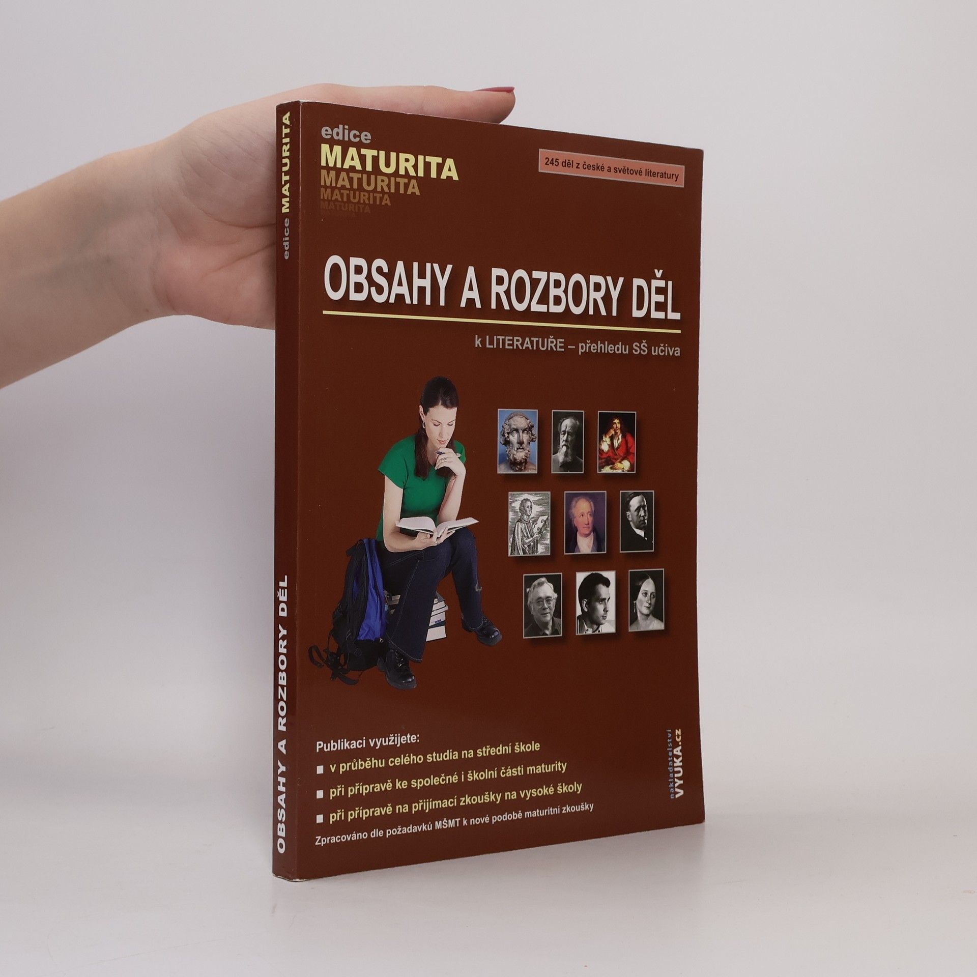 Otakar Slanař Obsahy a rozbory děl. K Literatuře - přehledu SŠ učiva