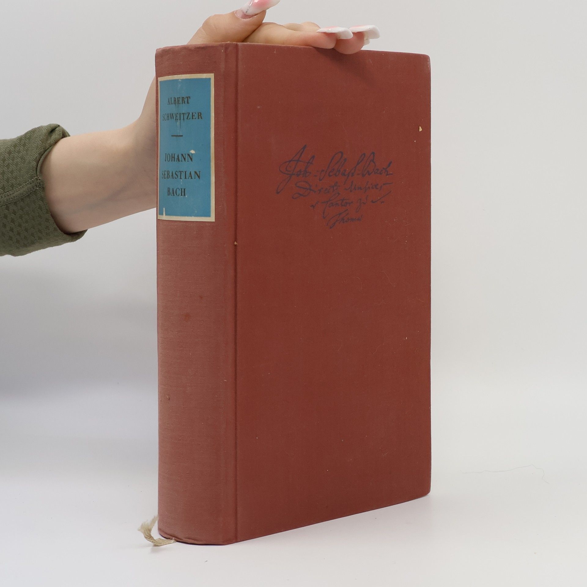 Albert Schweitzer Johann Sebastian Bach