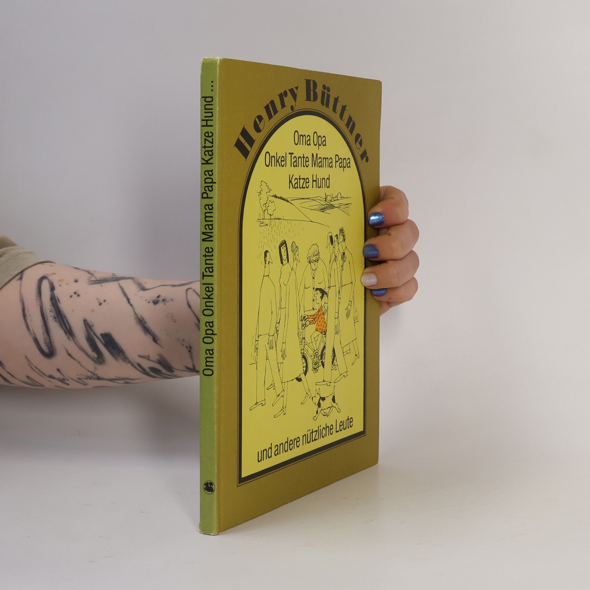 Oma Opa. Onkel Tante Mama Papa. Katze Hund