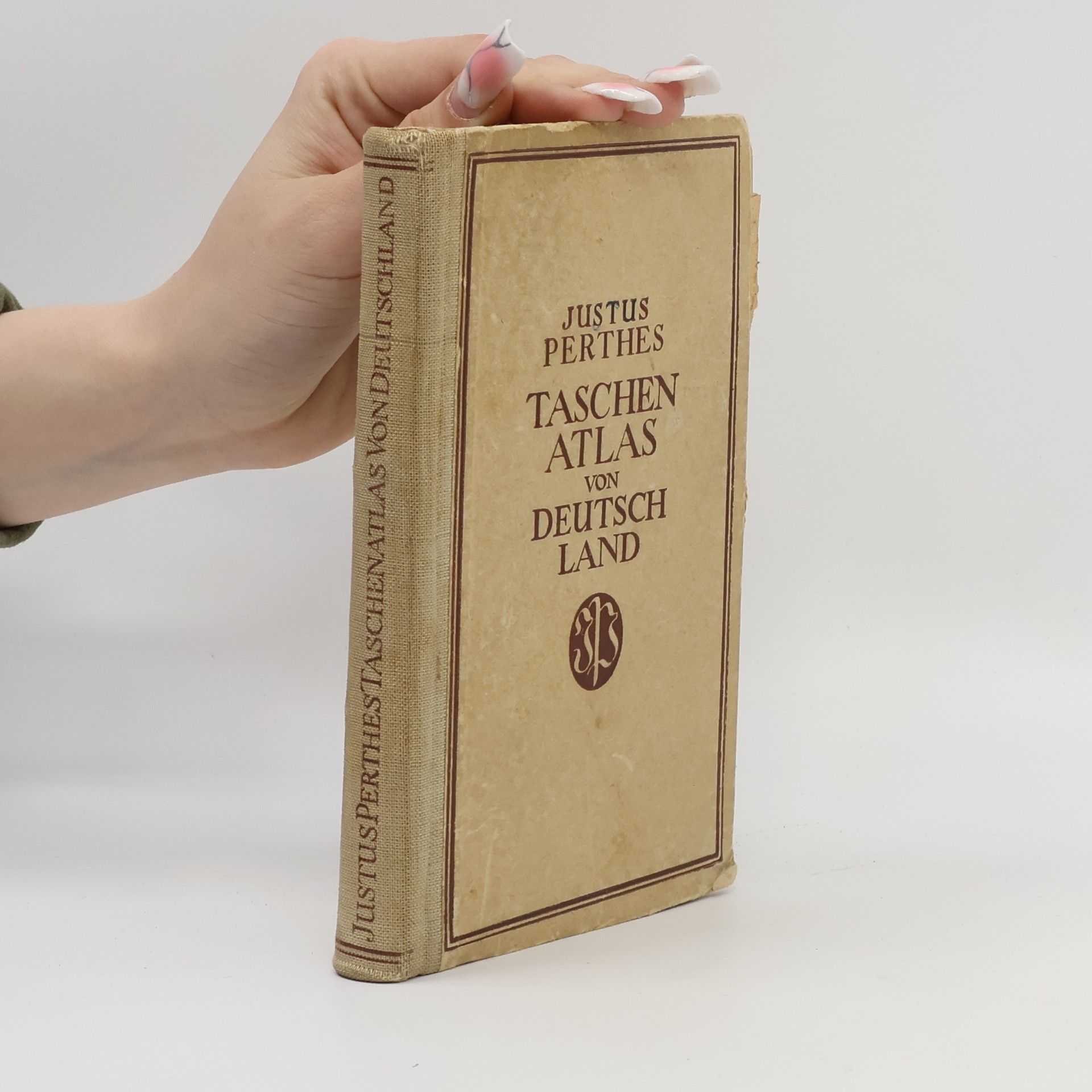 Justus Perthes Taschenatlas von Deutschland