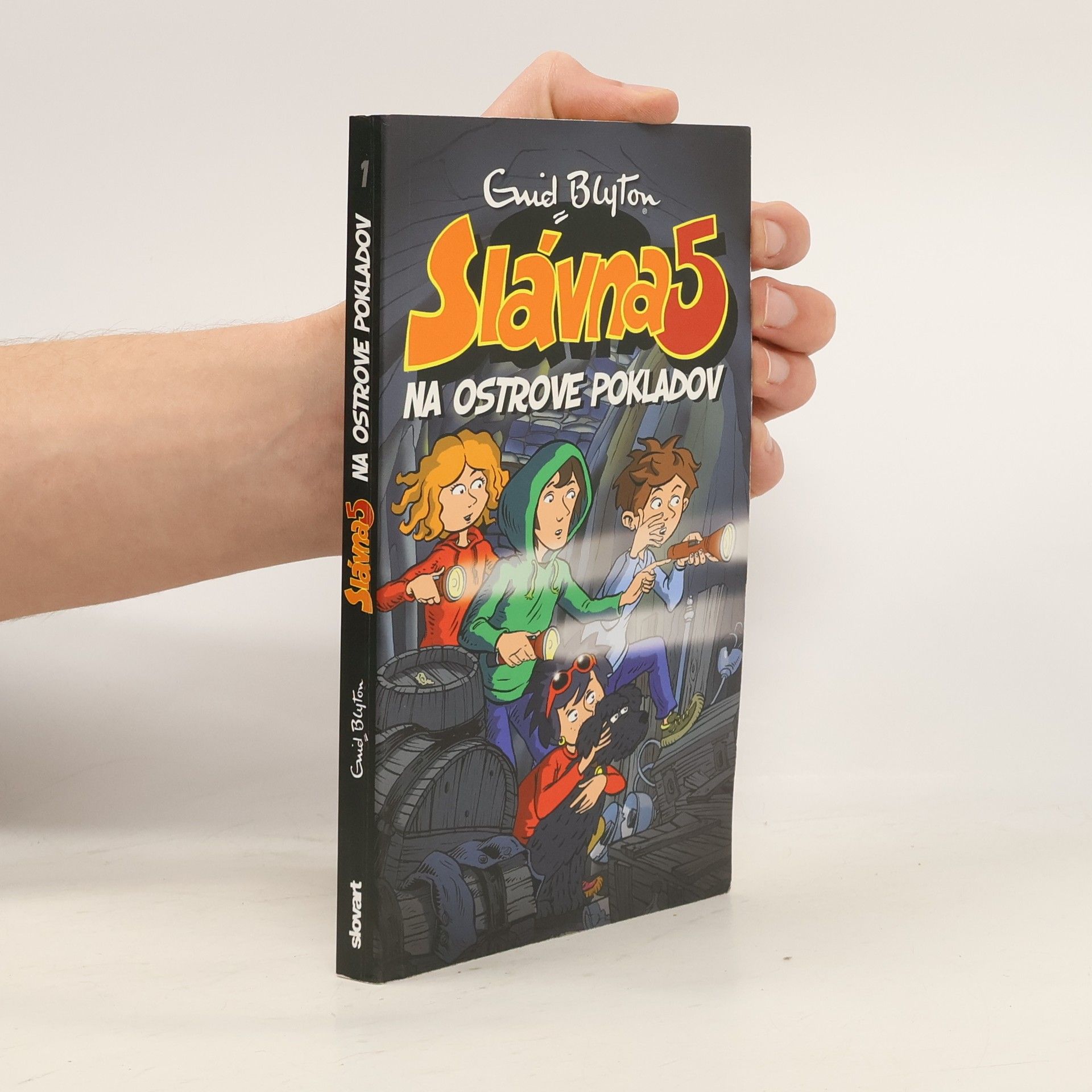 Enid Blyton Slávna 5 na ostrove pokladov