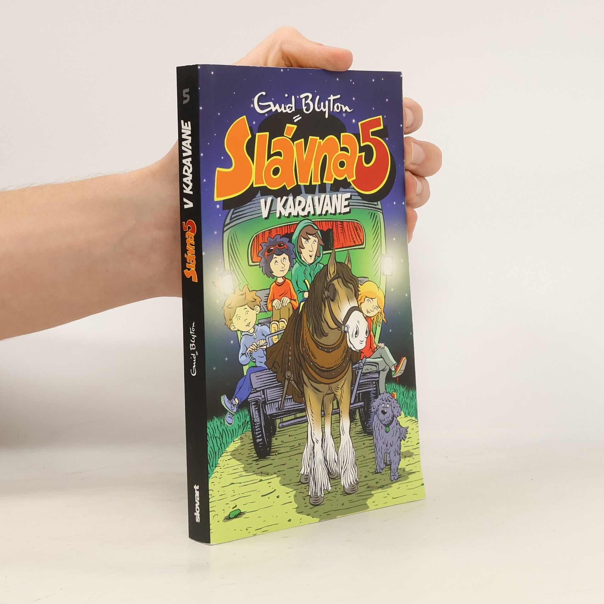 Enid Blyton Slávna 5 v karavane