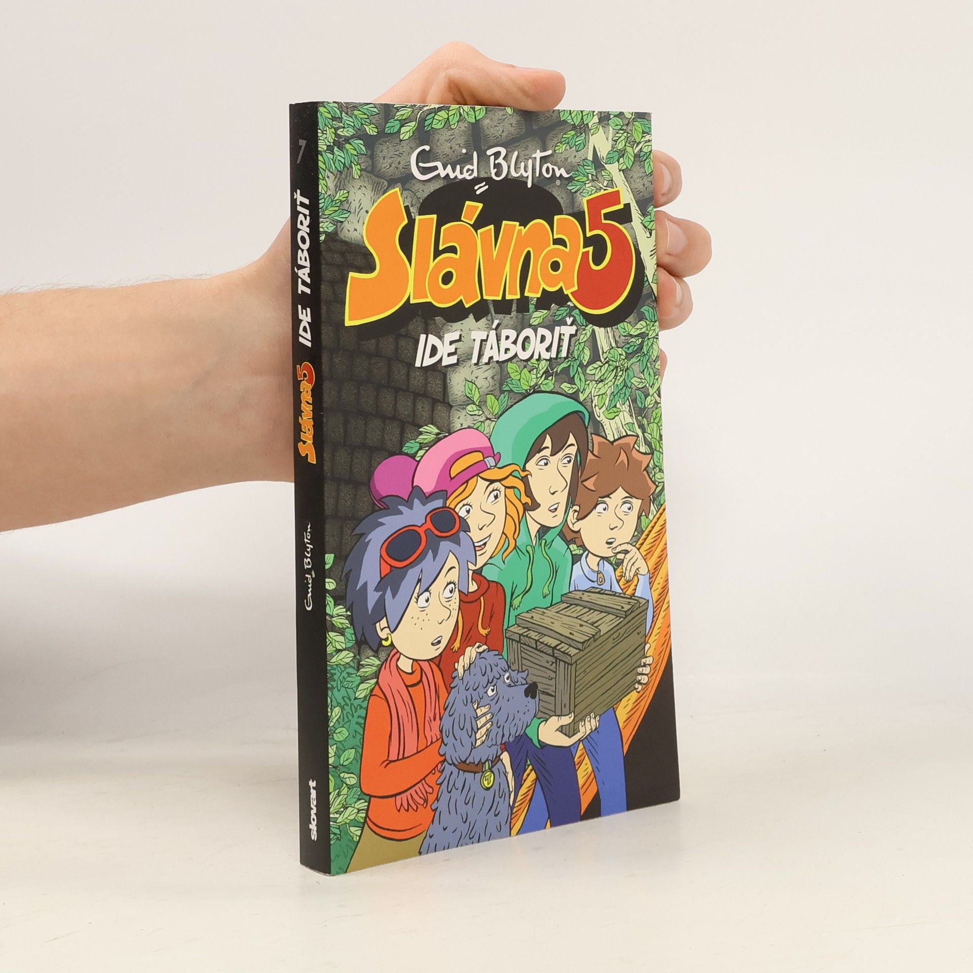 Enid Blyton Slávna päťka ide táboriť