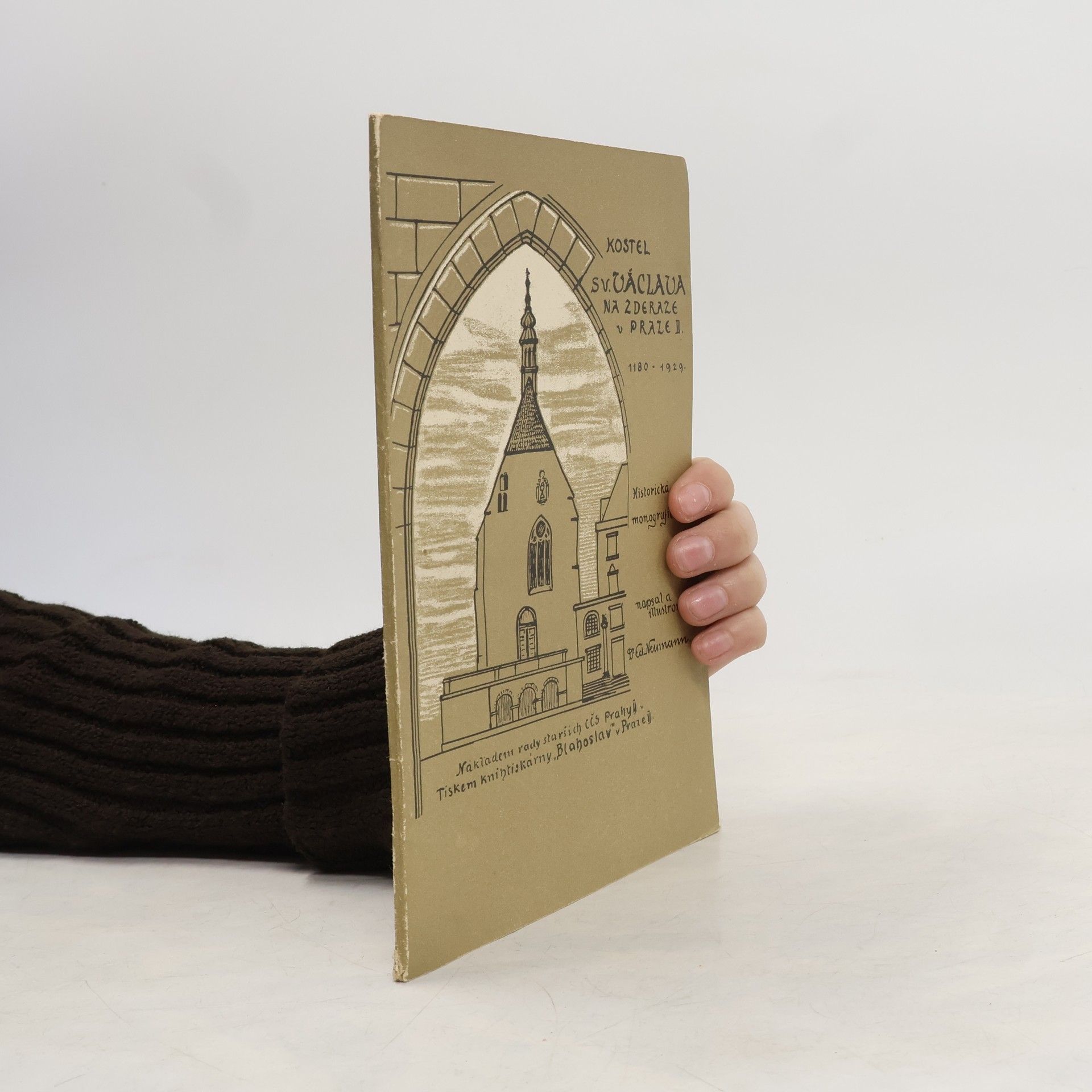 Eduard Neumann Kostel sv. Václava na Zderaze. Historická monografie