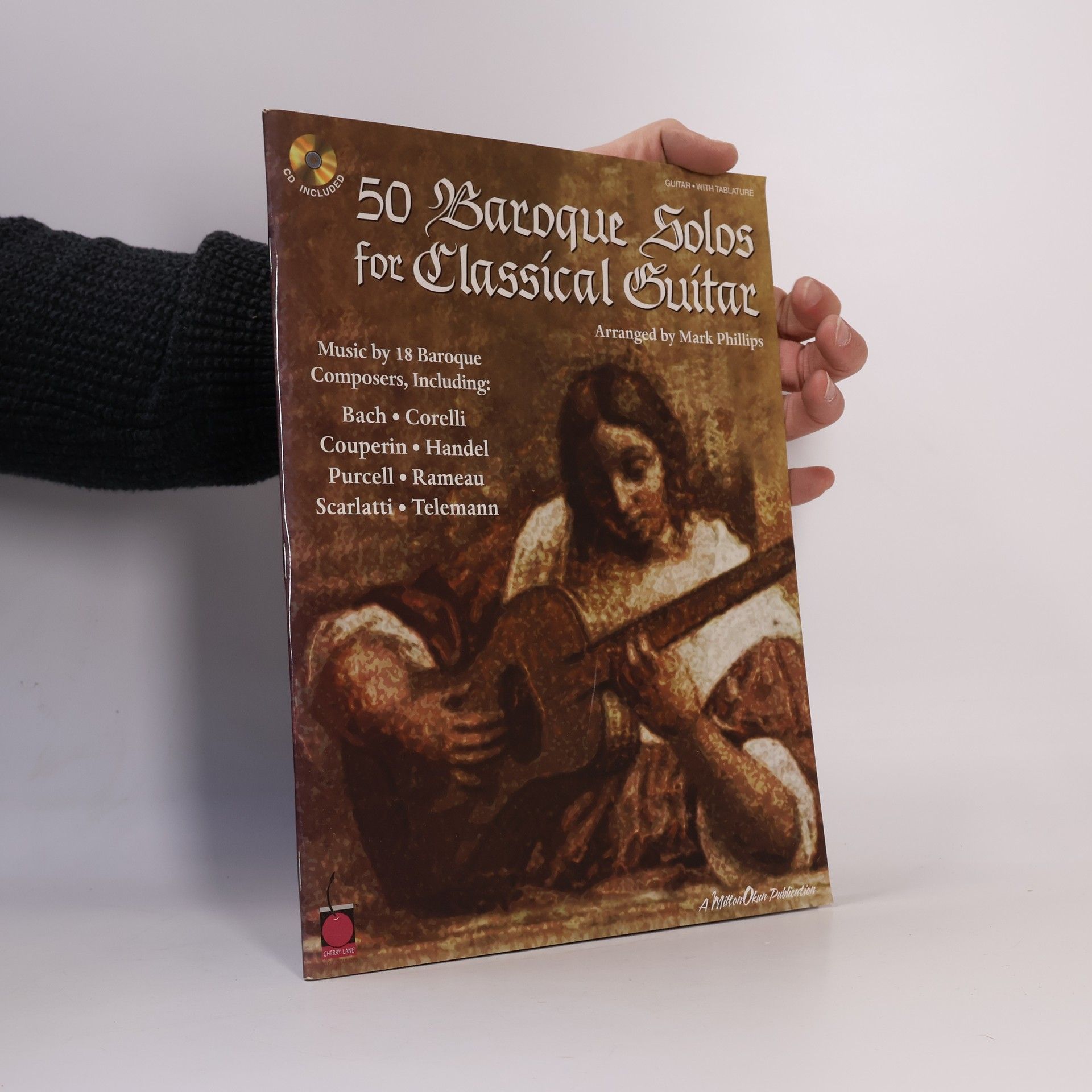 Mark Phillips 50 Baroque Solos for Classical Guitar