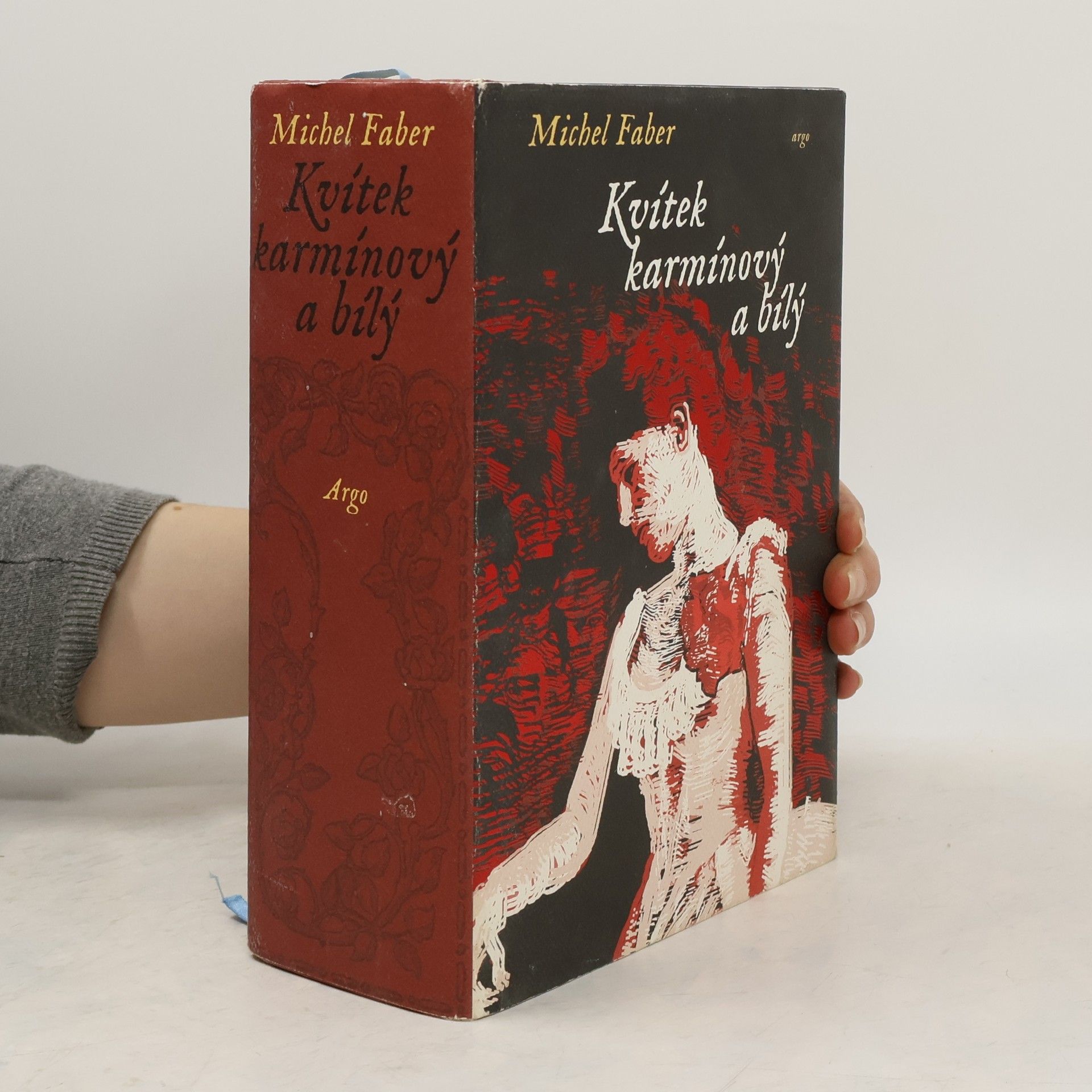 Michel Faber Kvítek karmínový a bílý