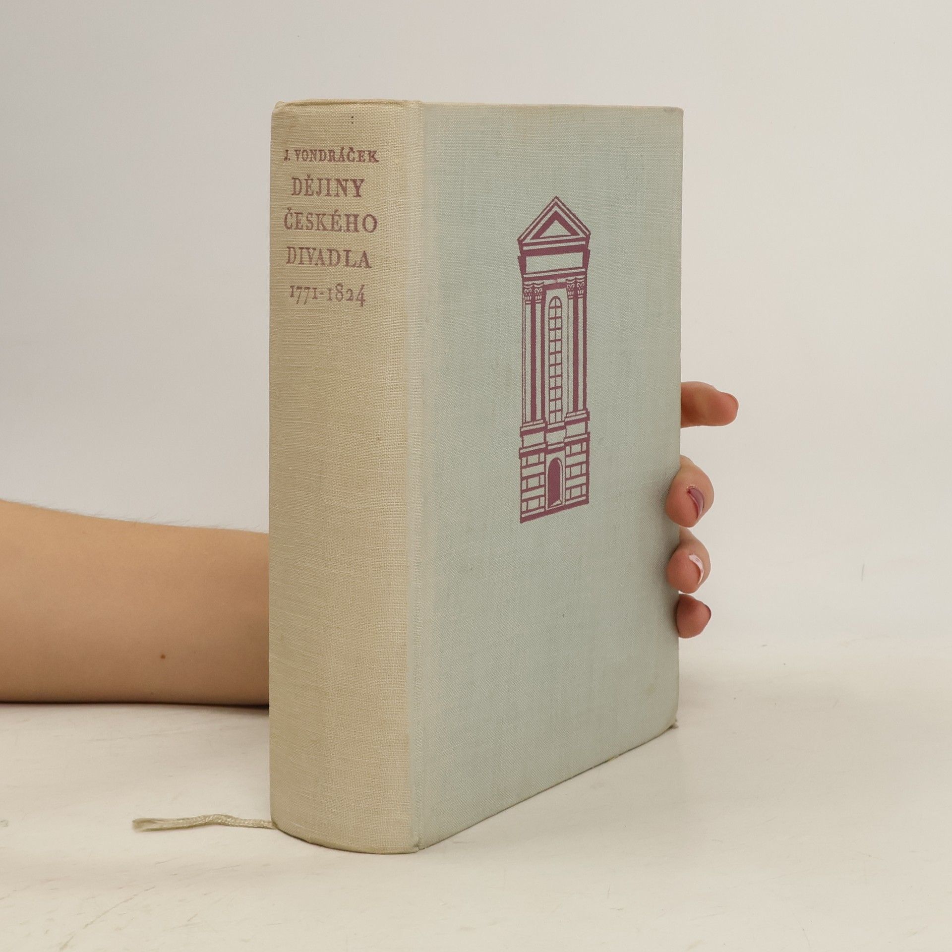 Jan Vondráček Dějiny českého divadla. Doba předbřeznová 1824-1846