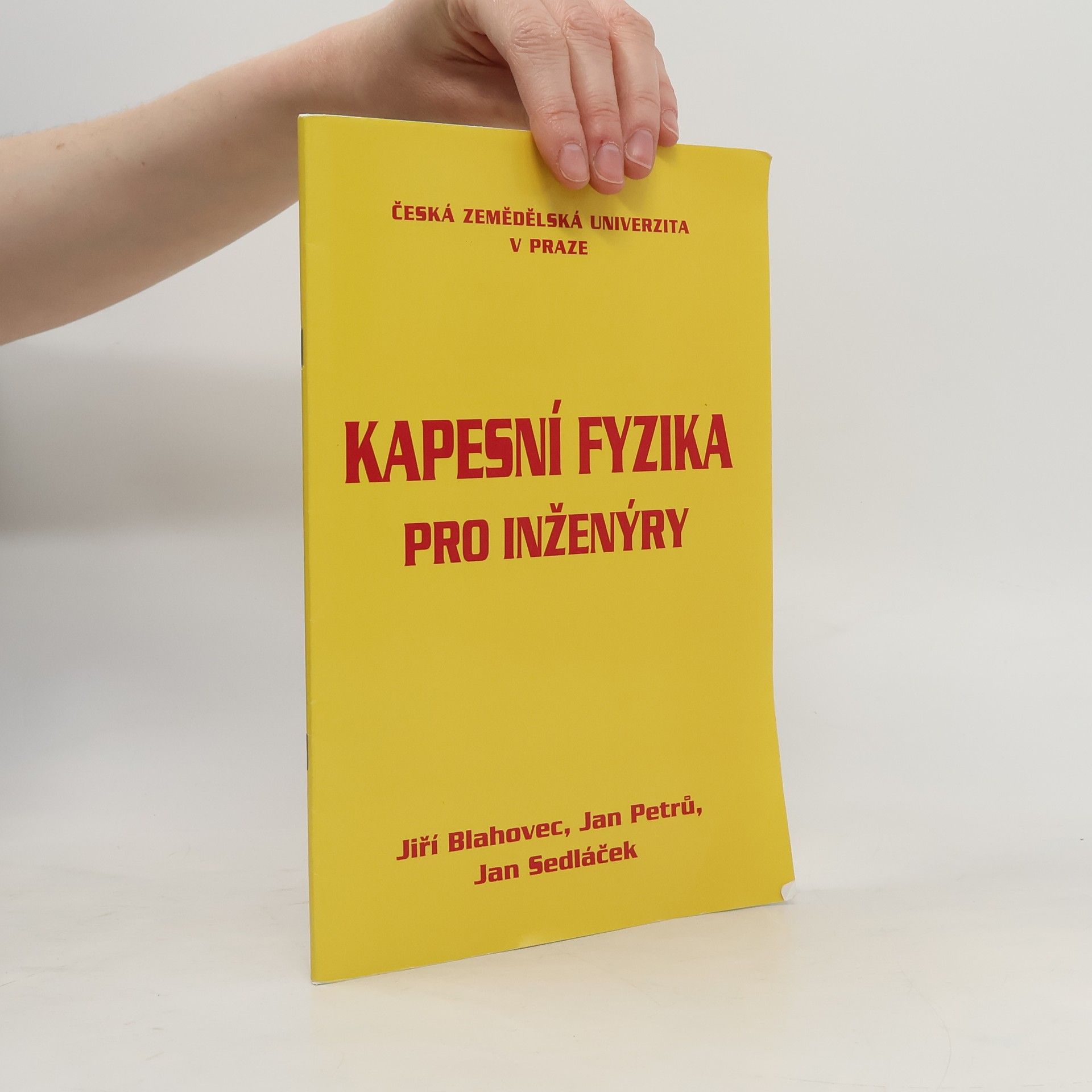 Jan Petrů Kapesní fyzika pro inženýry