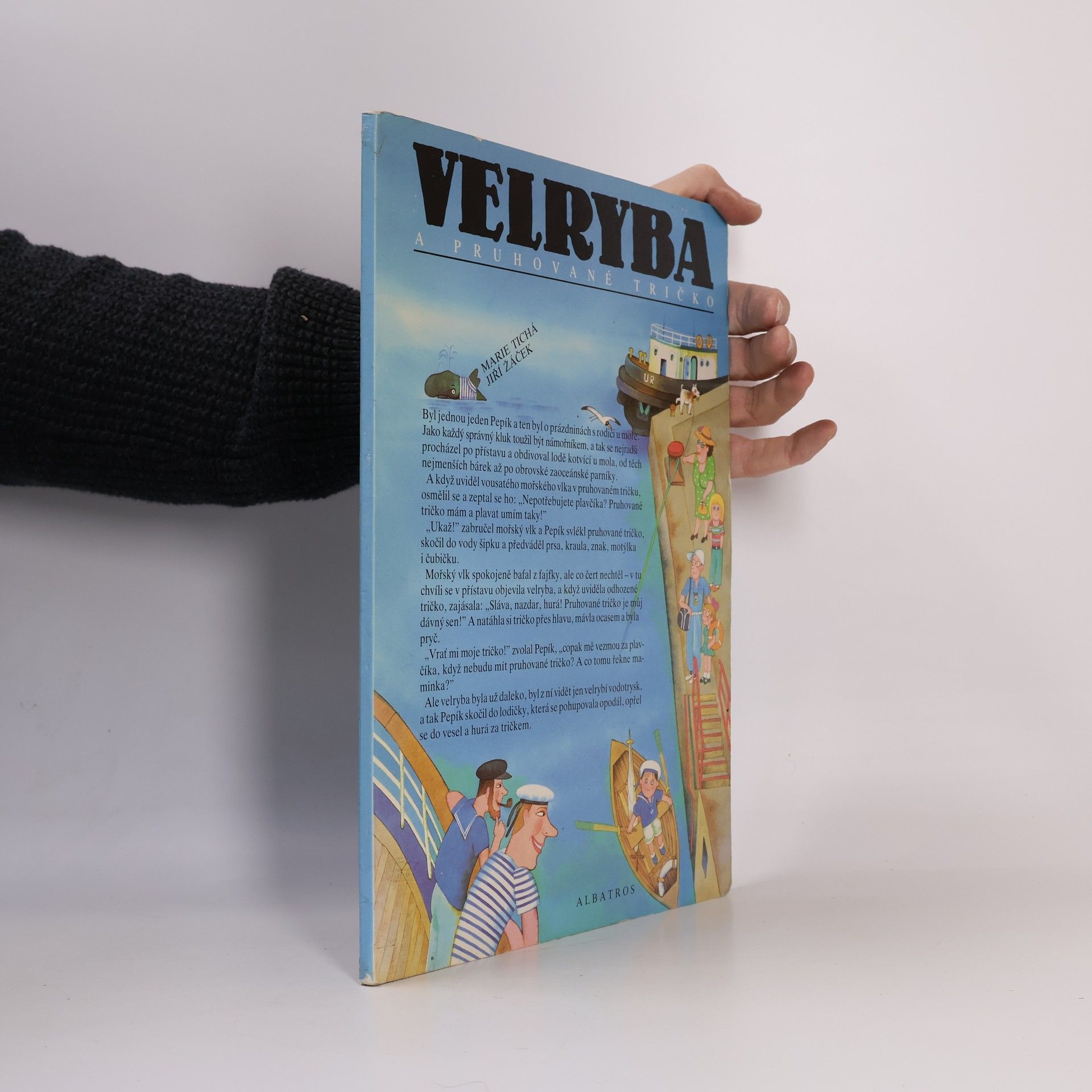 Jiří Žáček Velryba a pruhované tričko