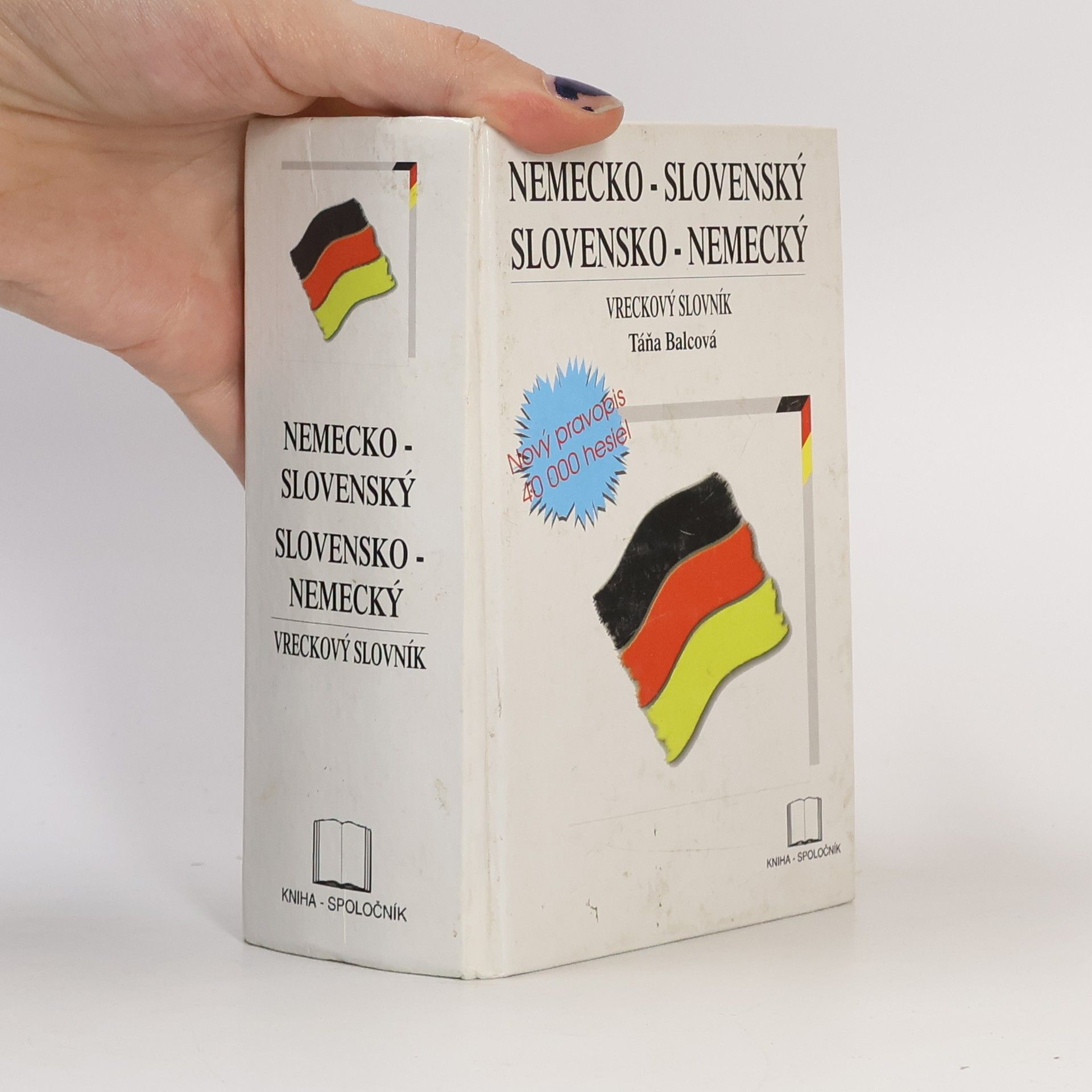 Táňa Balcová Nemecko-slovenský slovensko-nemecký vreckový slovník