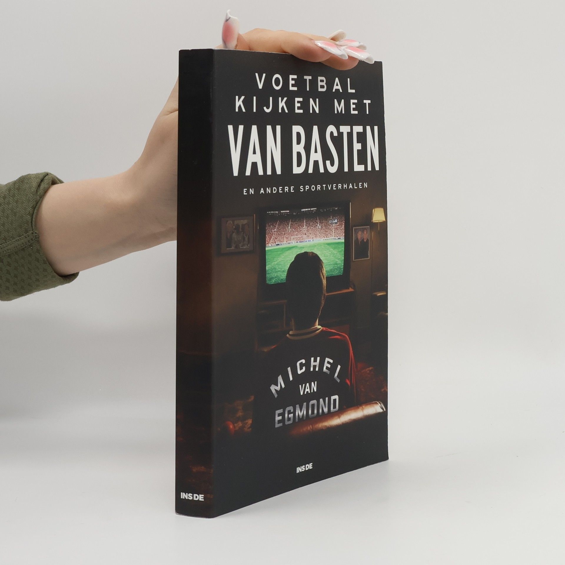 Michel van Egmond Voetbal kijken met Van Basten