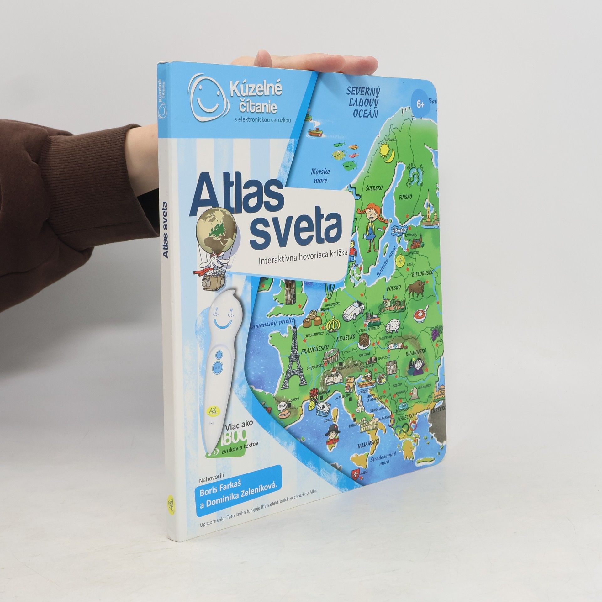 Collectif d'auteurs Atlas sveta : interaktívna hovoriaca knižka