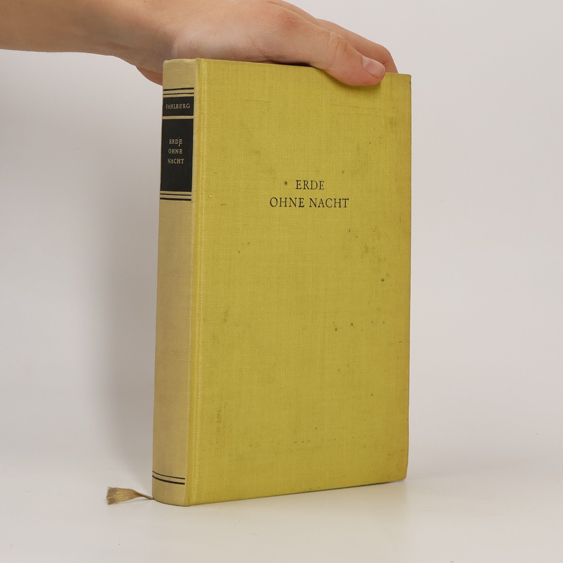 H. L. Fahlberg Erde ohne Nacht