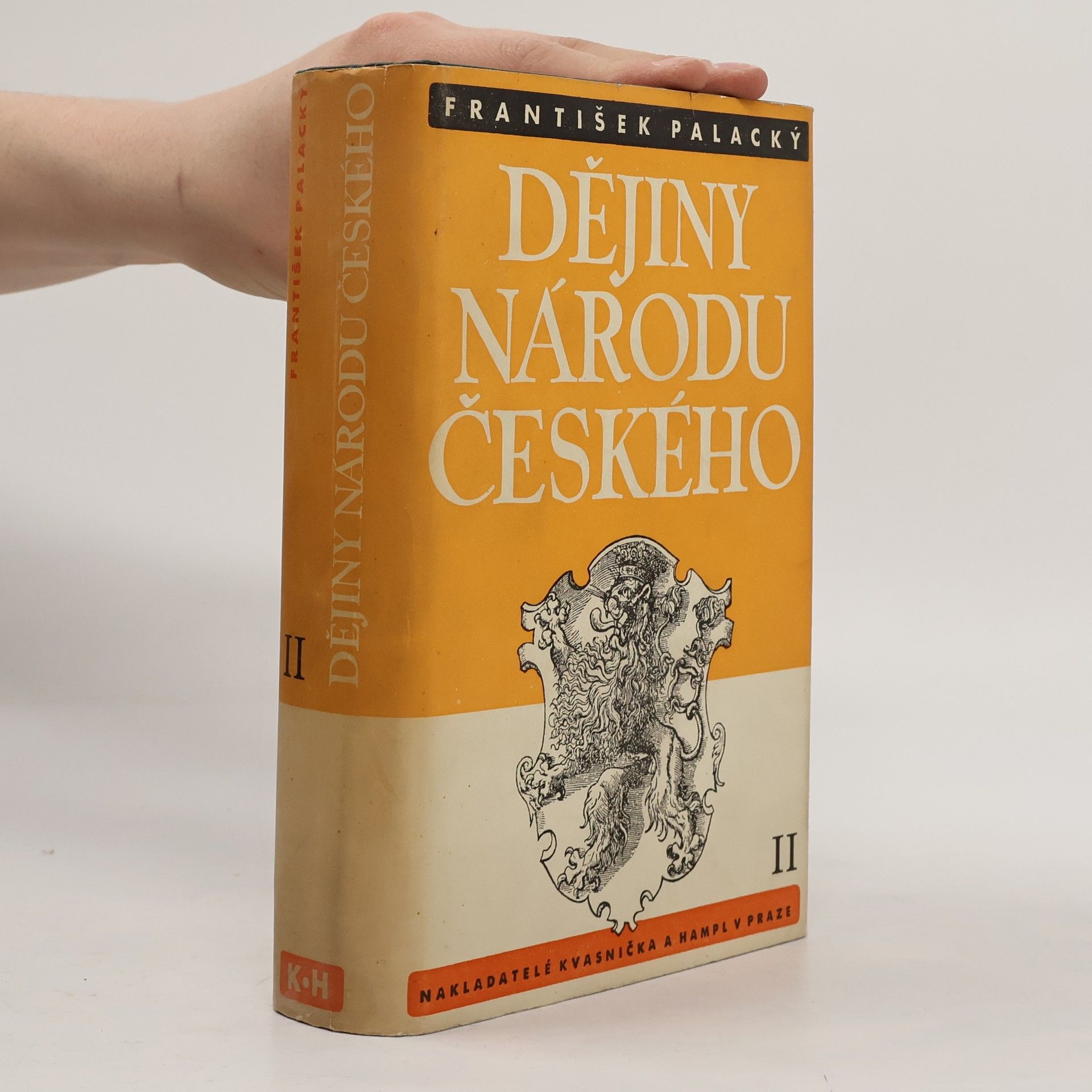 František Palacký Dějiny národu českého II