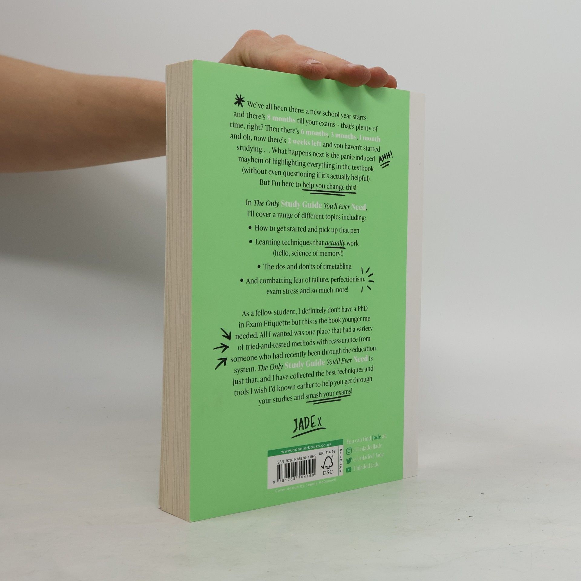 Jade Bowler The Only Study Guide You'll Ever Need