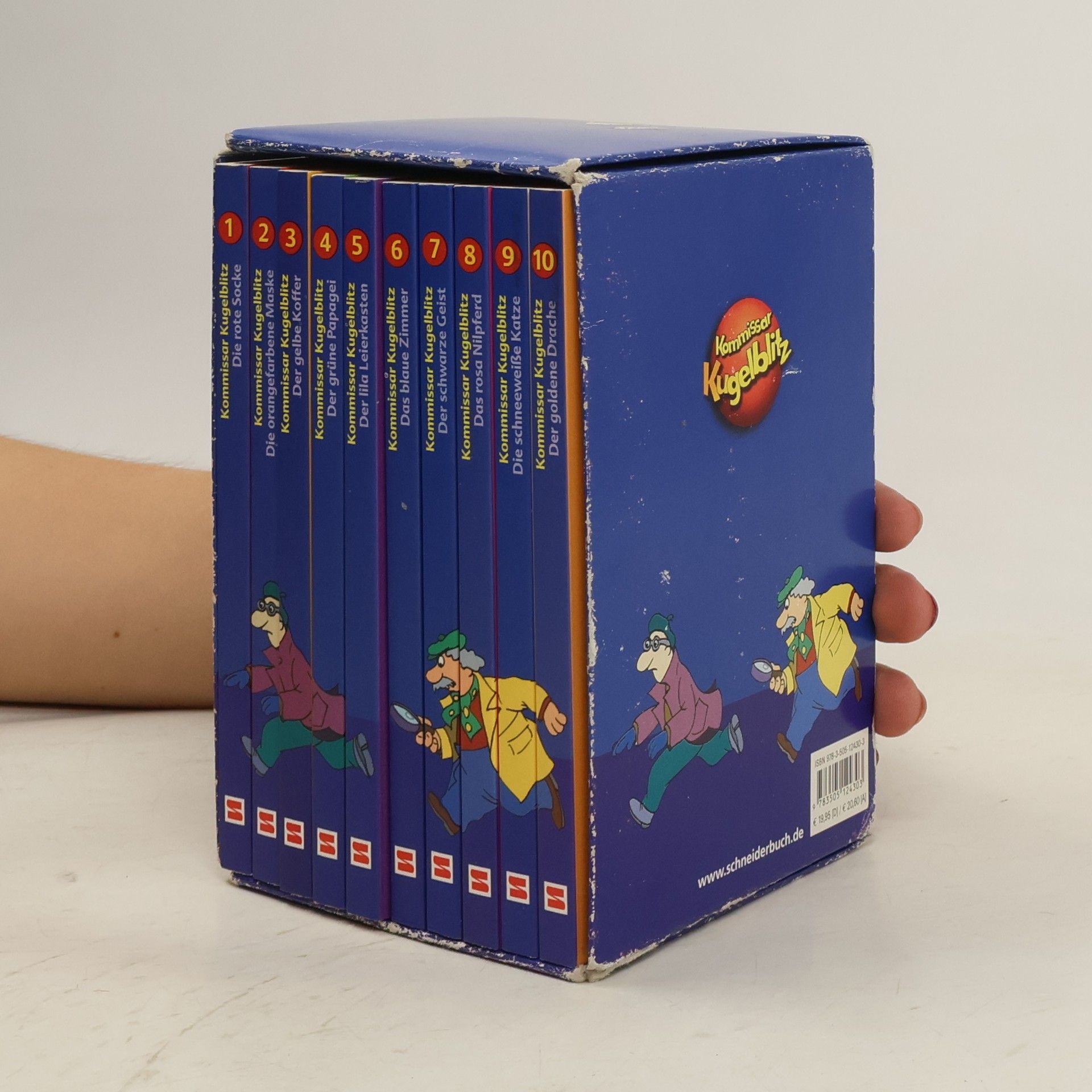 Ursel Scheffler Kommissar Kugelblitz. 10 Mini-Bücher