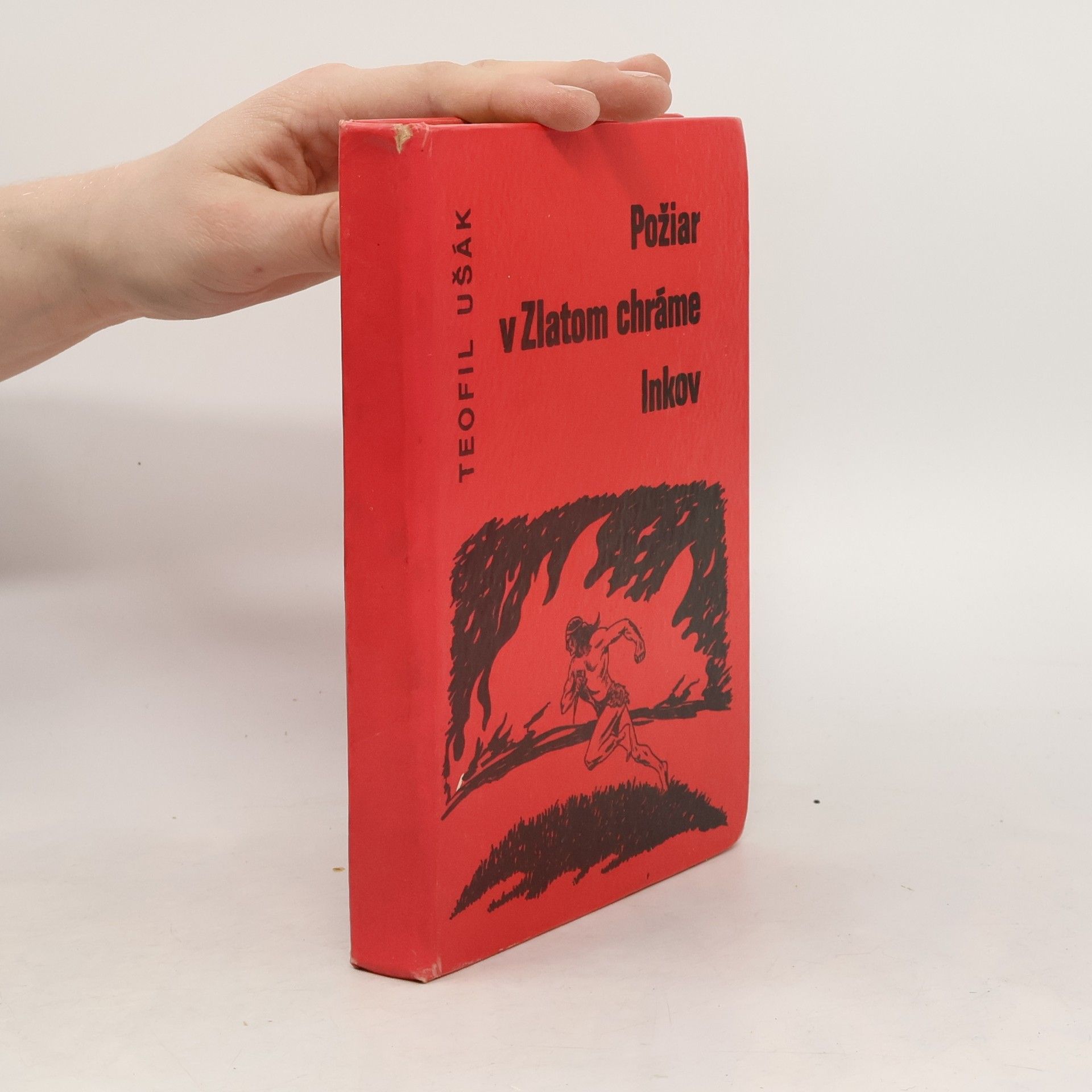 Teofil Ušák Požiar v zlatom chráme Inkov