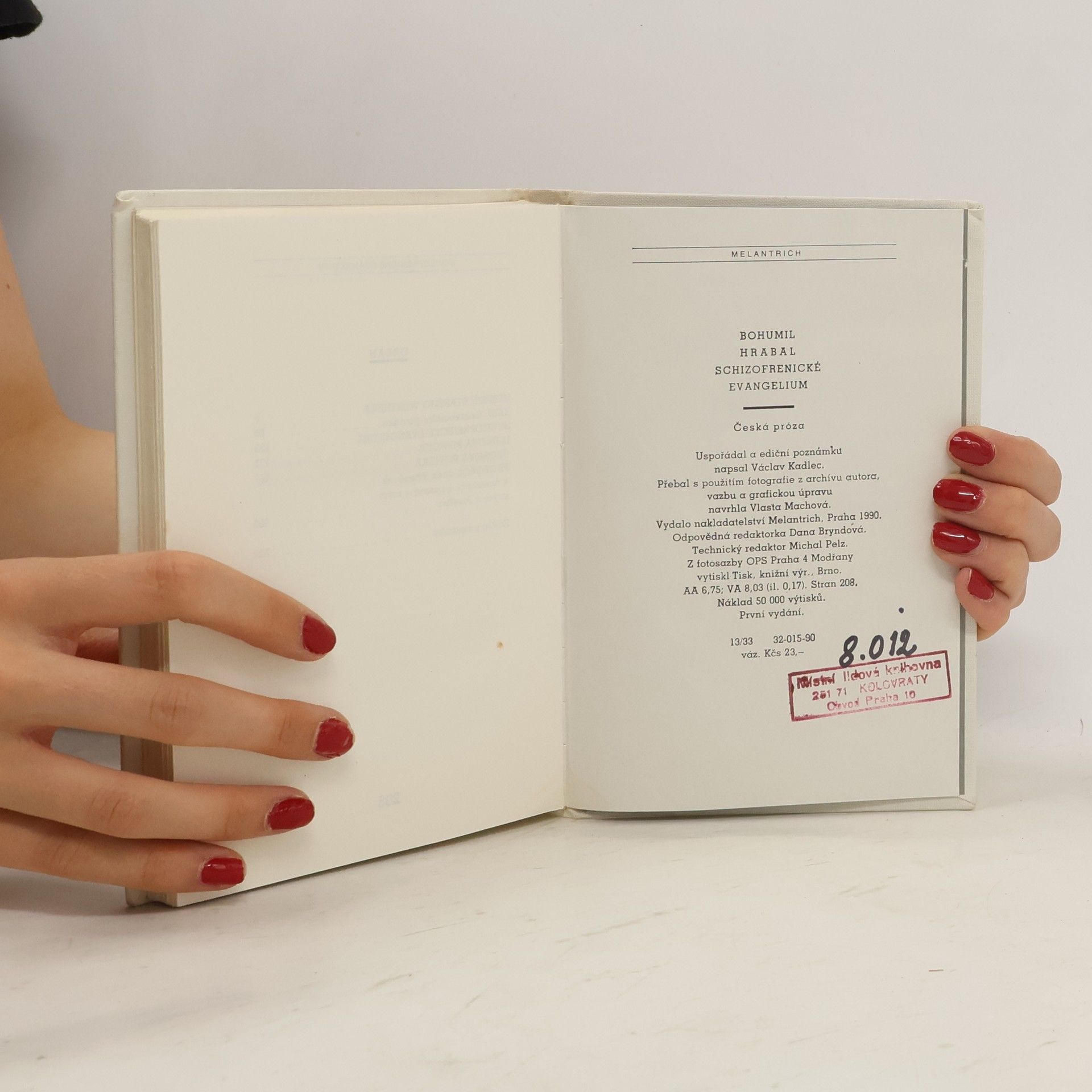 Bohumil Hrabal Schizofrenické evangelium