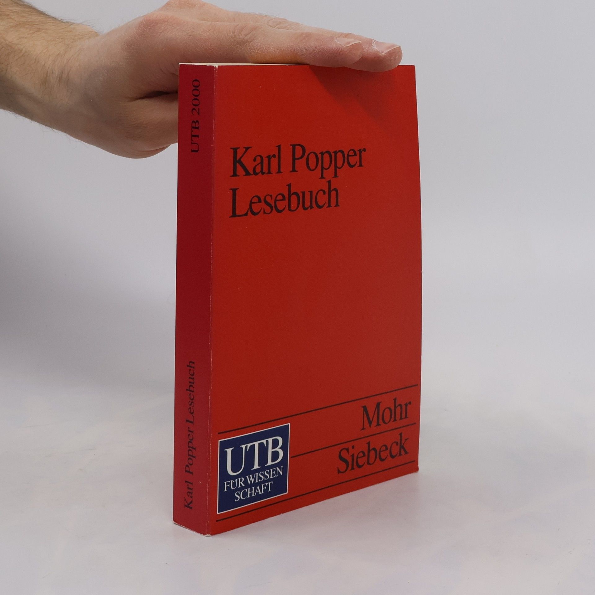 Karl R. Popper Karl Popper Lesebuch