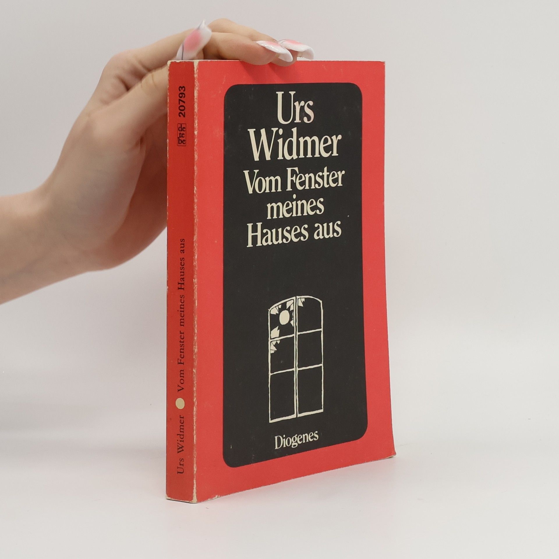 Urs Widmer Vom Fenster meines Hauses aus