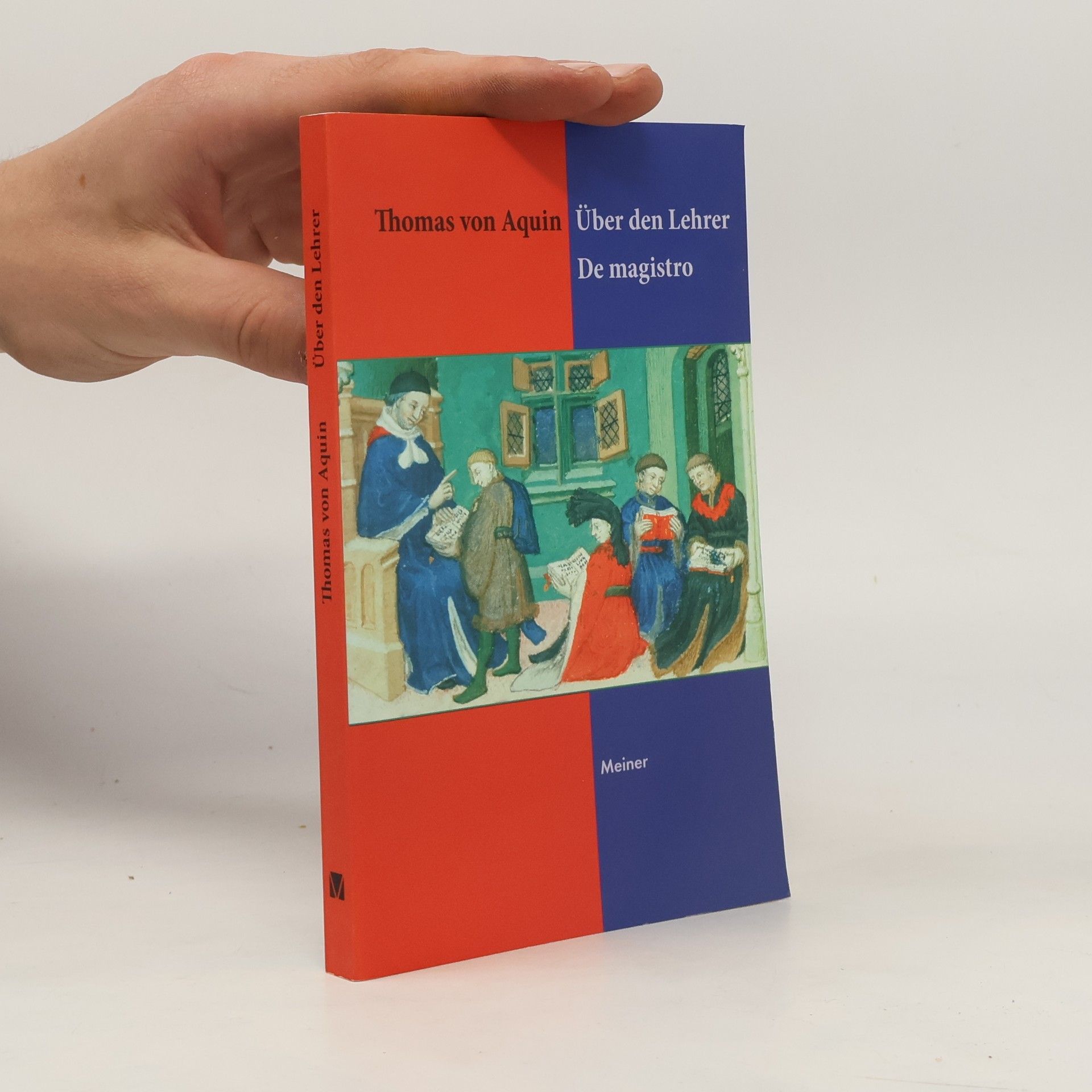 Philosophische Bibliothek: Über den Lehrer, De magistro