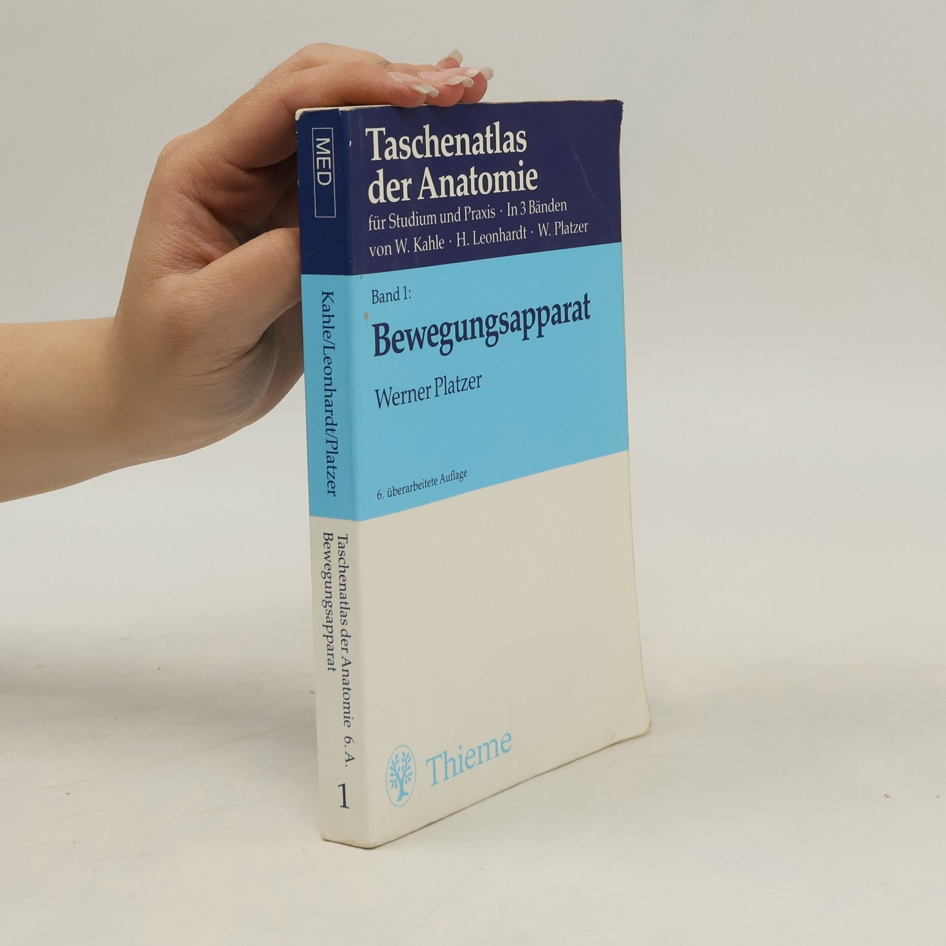 Taschenatlas der Anatomie 1. Bewegungsapparat