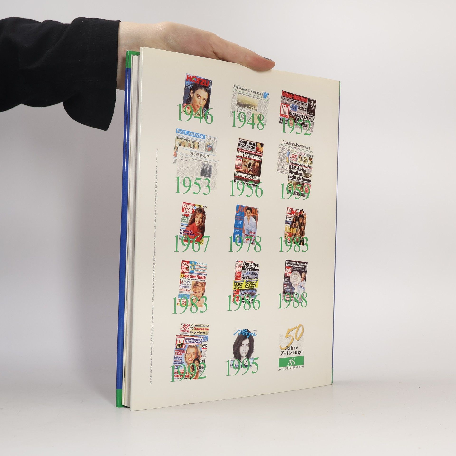 Kolektiv autorů 50 Jahre Werbung in Deutschland