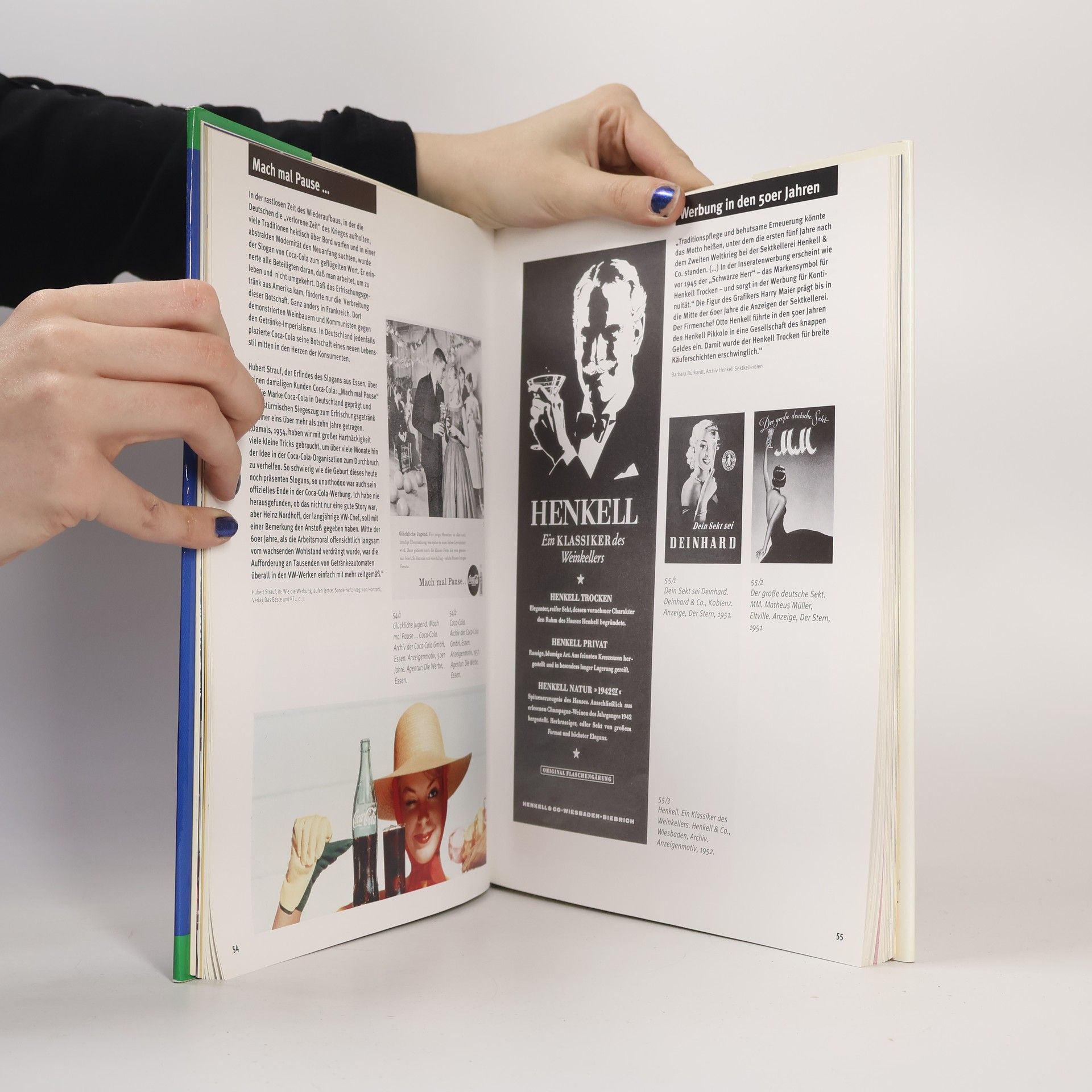 Kolektiv autorů 50 Jahre Werbung in Deutschland