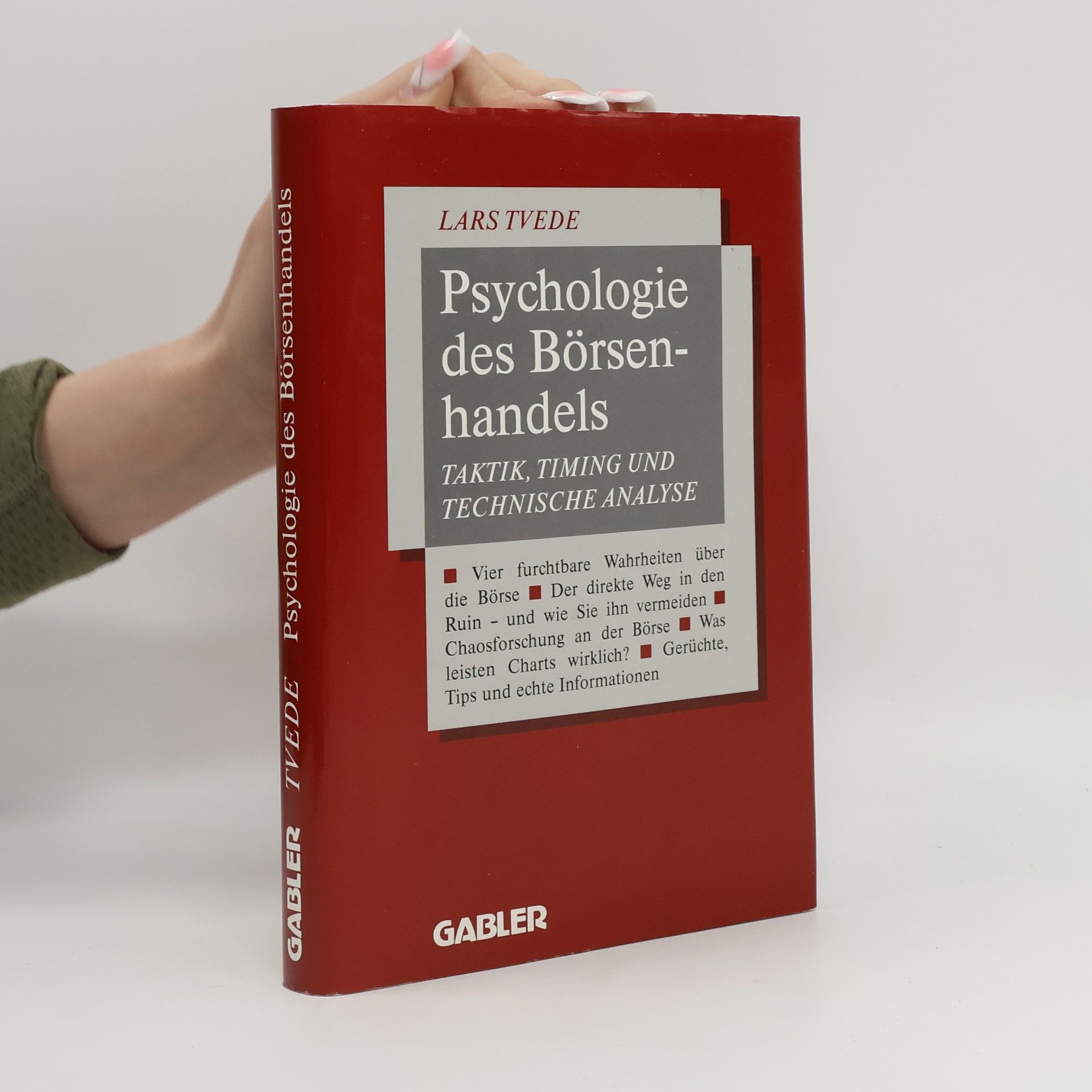 Lars Tvede Psychologie des Börsenhandels