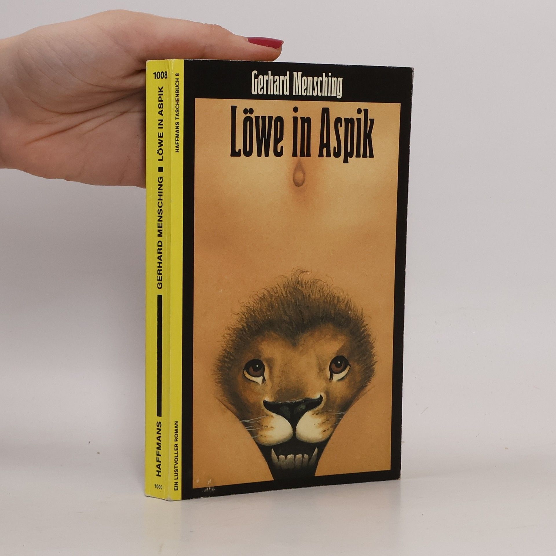 Gerhard Mensching Löwe in Aspik