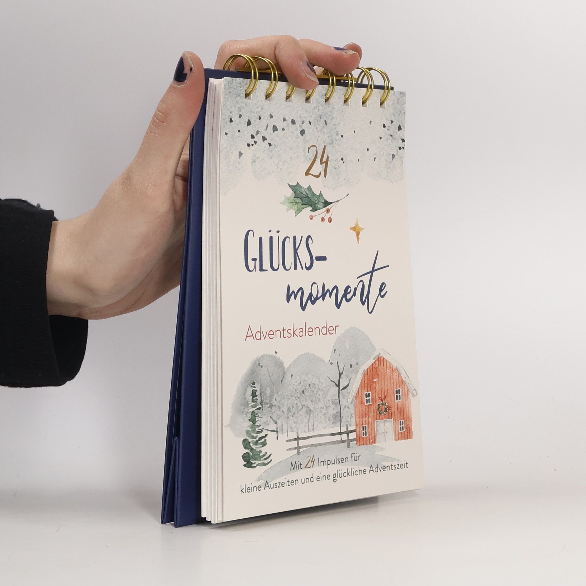 Various authors Tisch-Adventskalender »24 Glücksmomente«