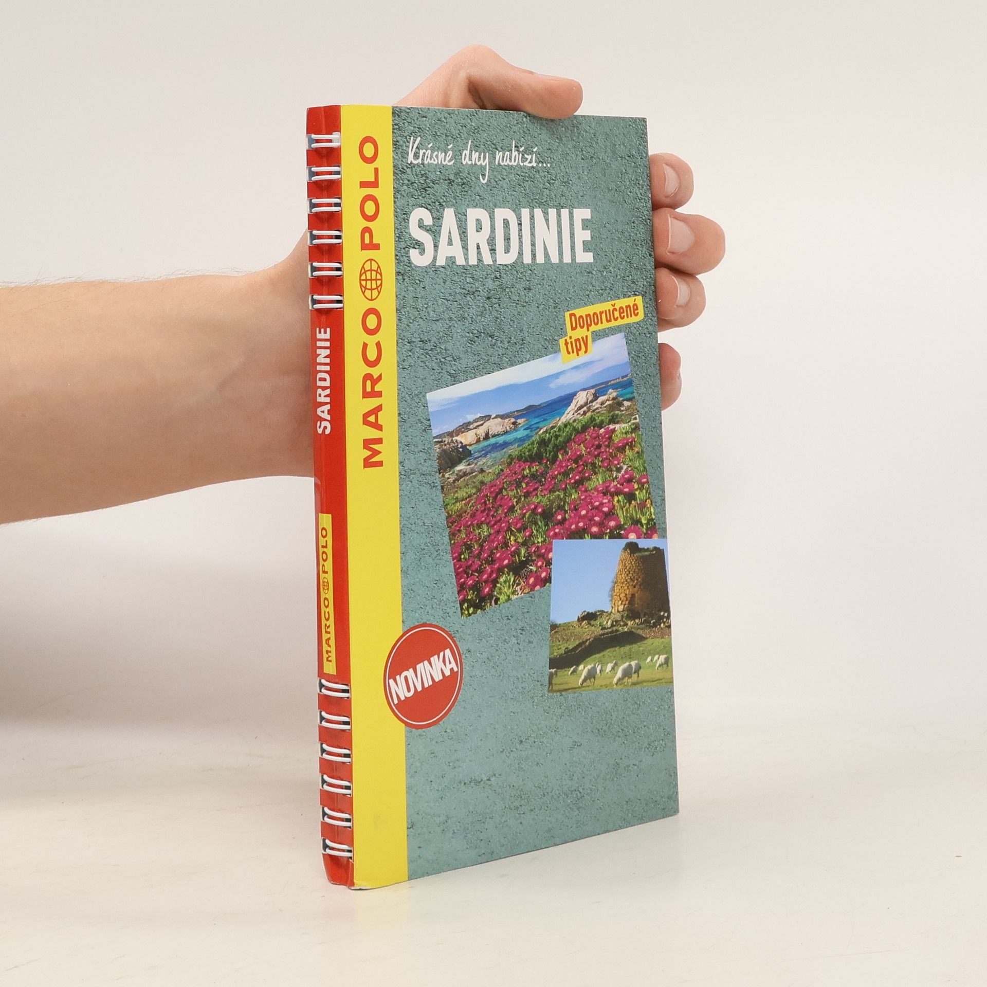 Sardinie / průvodce na spirále s mapou MD