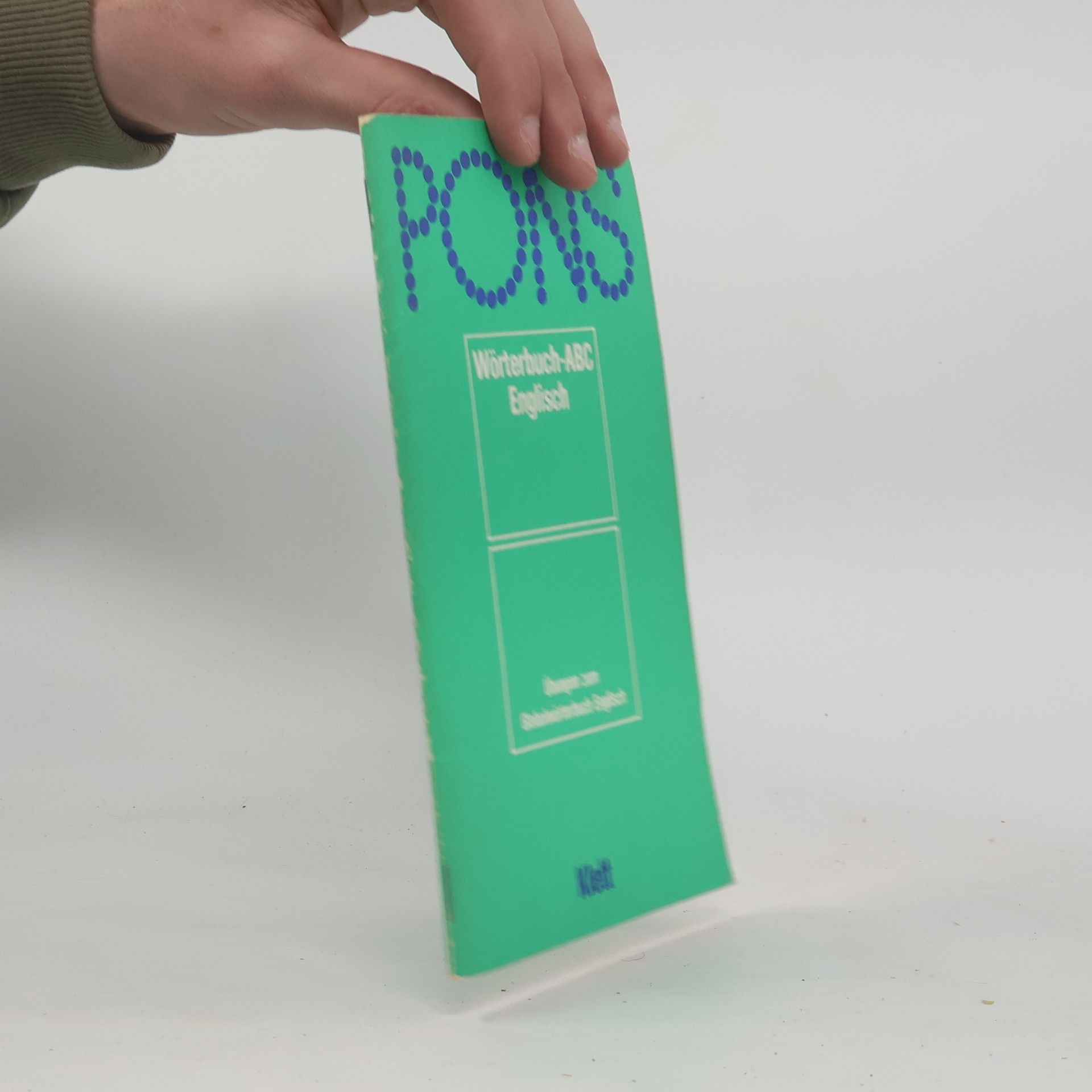 PONS Wörterbuch-ABC Englisch